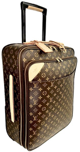 Louis Vuitton Business 55 Pegase Rolling Suitcase w/ Garment Bag + COA