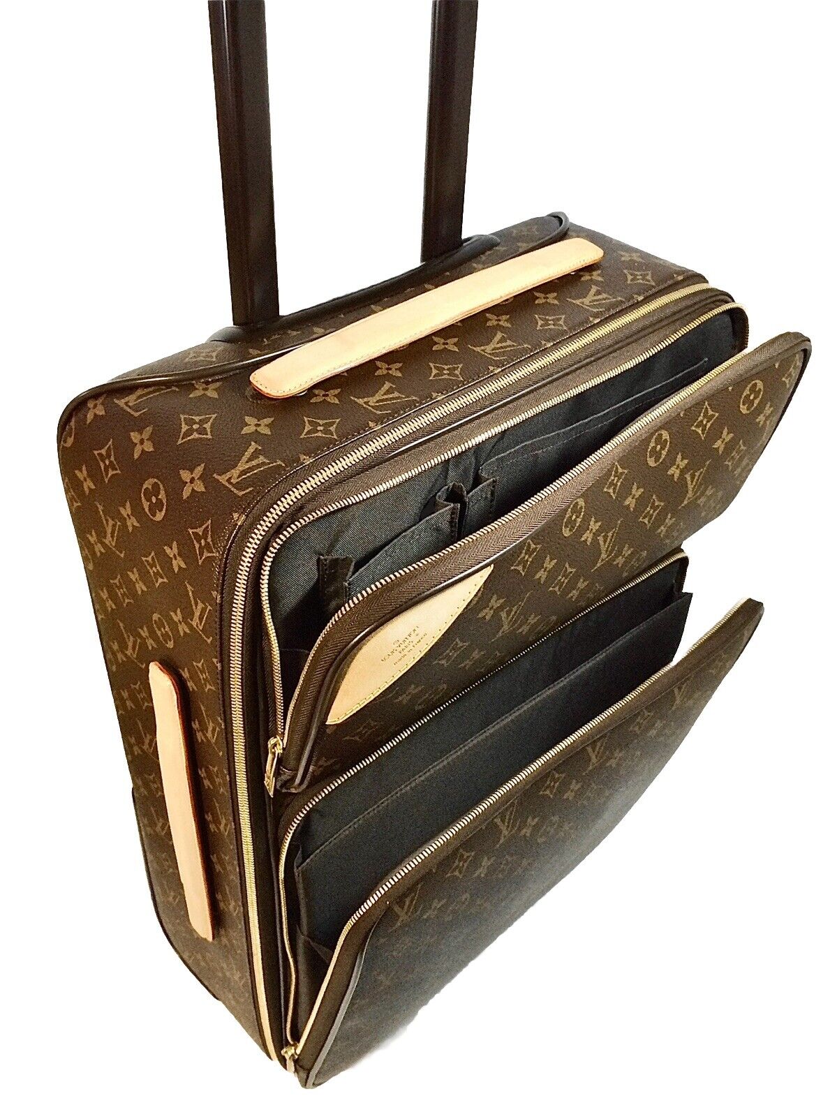 Louis Vuitton Pegase Carryon Suitcase Bag w/ Garment / Dust-bag + COA 💜