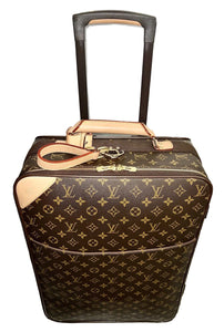 Louis Vuitton Pegase Monogram Suitcase 55 Classic Bag w/ Dust-bag & COA