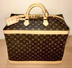 Louis Vuitton Cruiser Tote Monogram Bag w/Dust Cover Tag Lock Strap COA