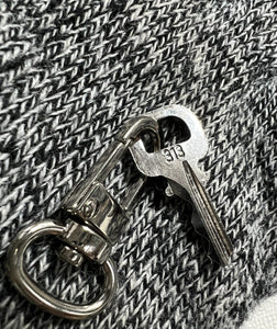 Louis Vuitton Key 313 Silver tone for AUTHENTIC Lock only # 313
