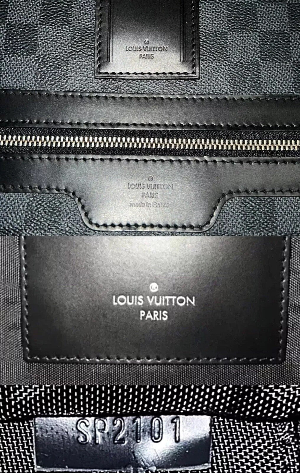 Louis Vuitton Business Pegase 65 Damier Graphite Suitcase Bag
