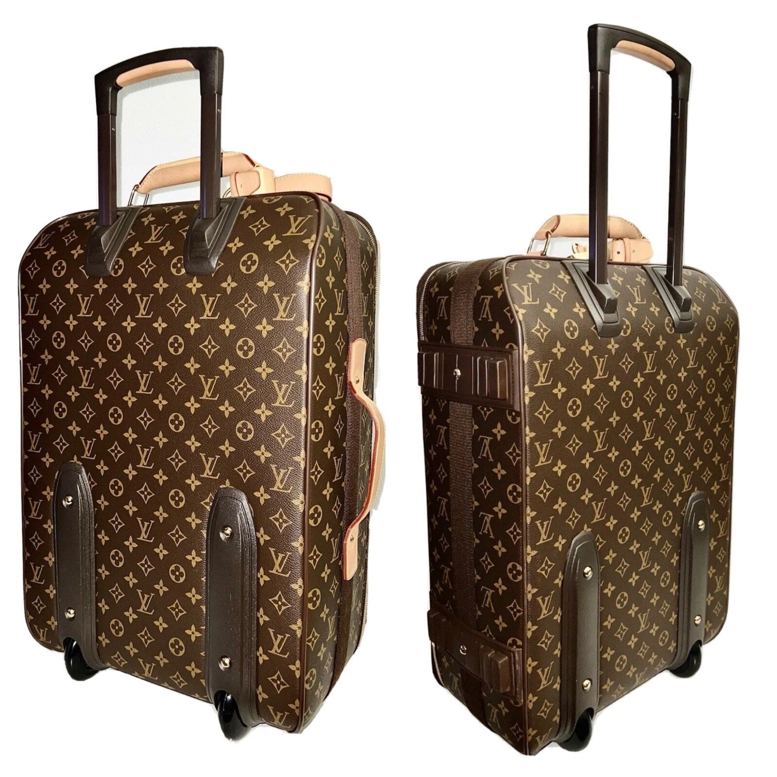 Louis Vuitton Pegase Classic Suitcase Carry-on w/ Coa Dustbag Tag Strap