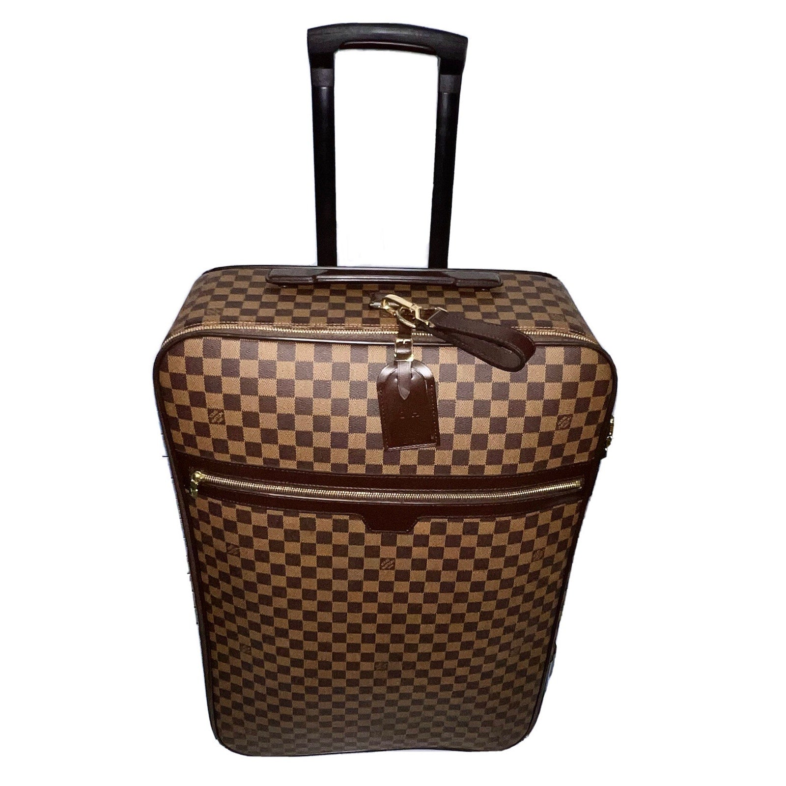 Louis Vuitton Pegase Suitcase 25” Luggage w/ Garment Hanger COA