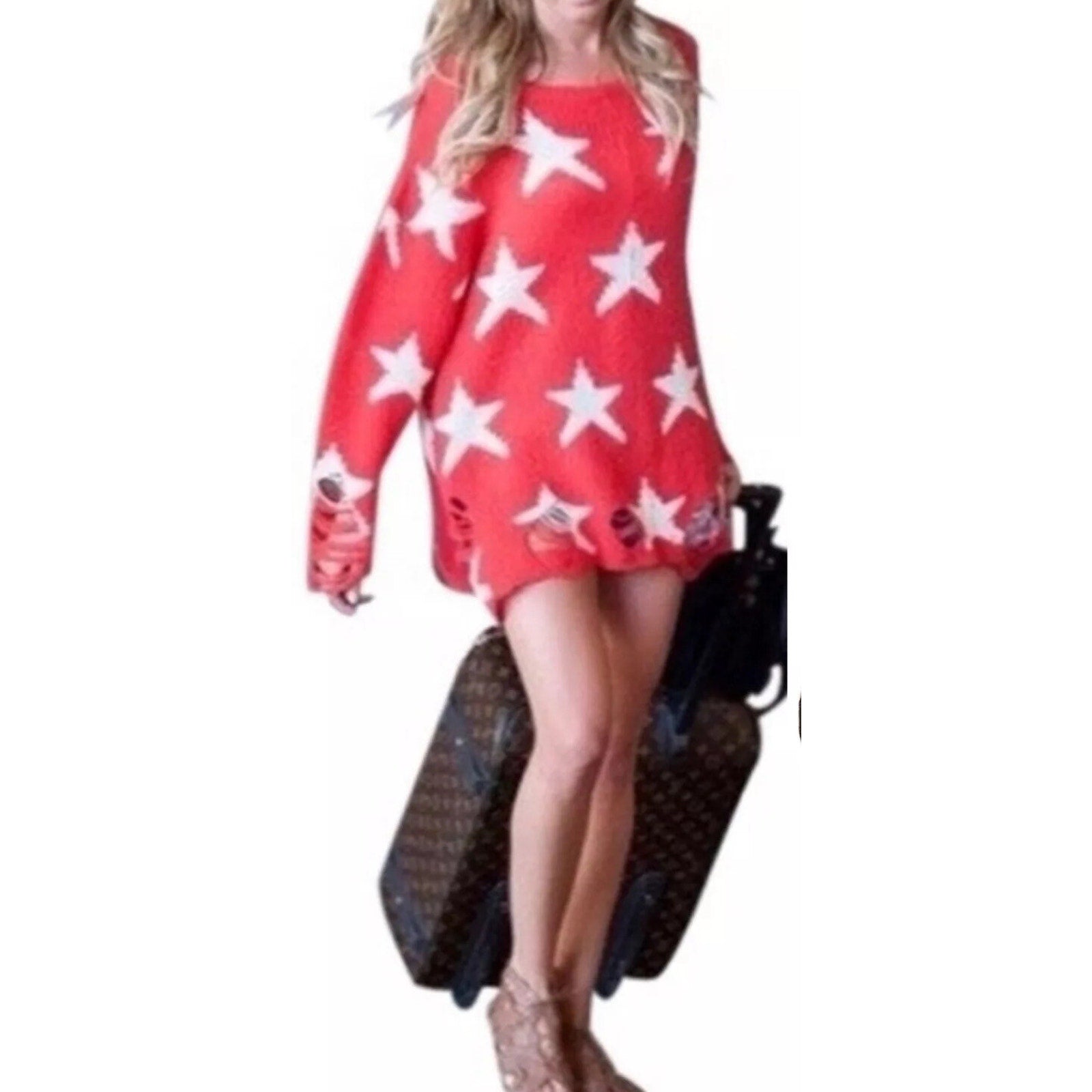 Louis Vuitton Pegas Suitcase w/ Garment Bag Insert COA Carry sz France