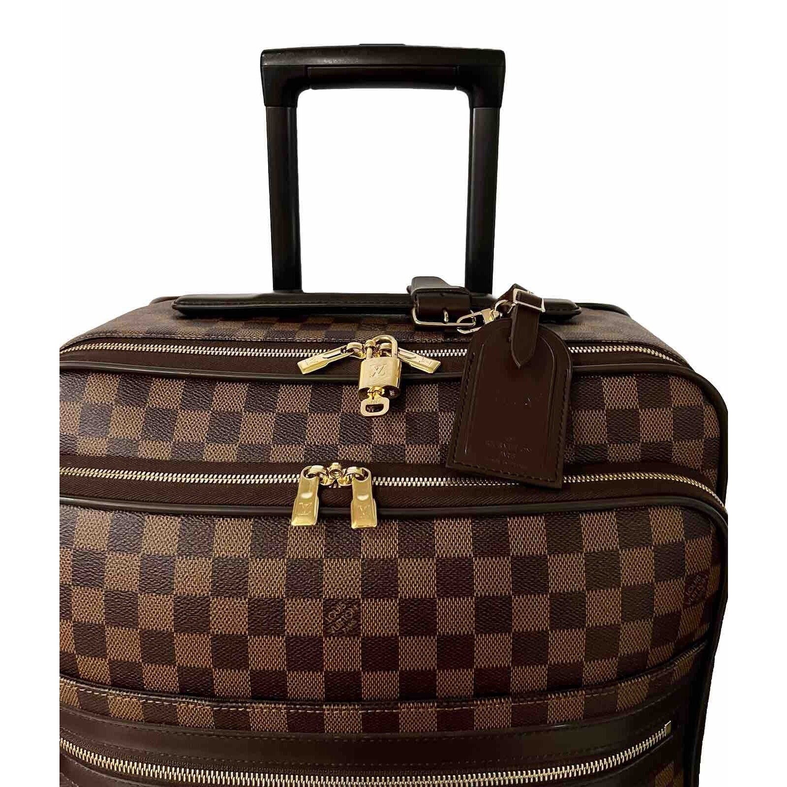 Louis Vuitton Pegase Business Suitcase Damier Ebene w/ Dustbag Garment Bag