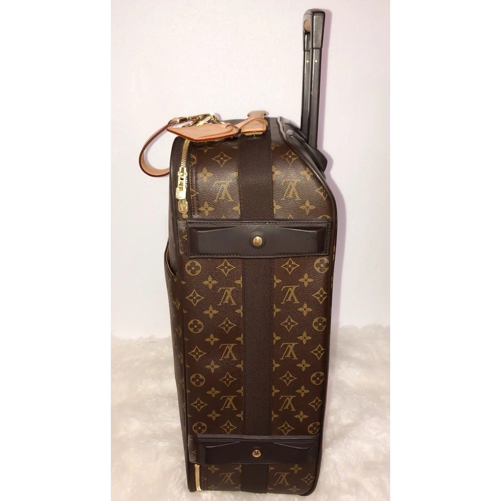 Louis Vuitton Pegase 21” Suitcase Carryon w/ Dustbag COA