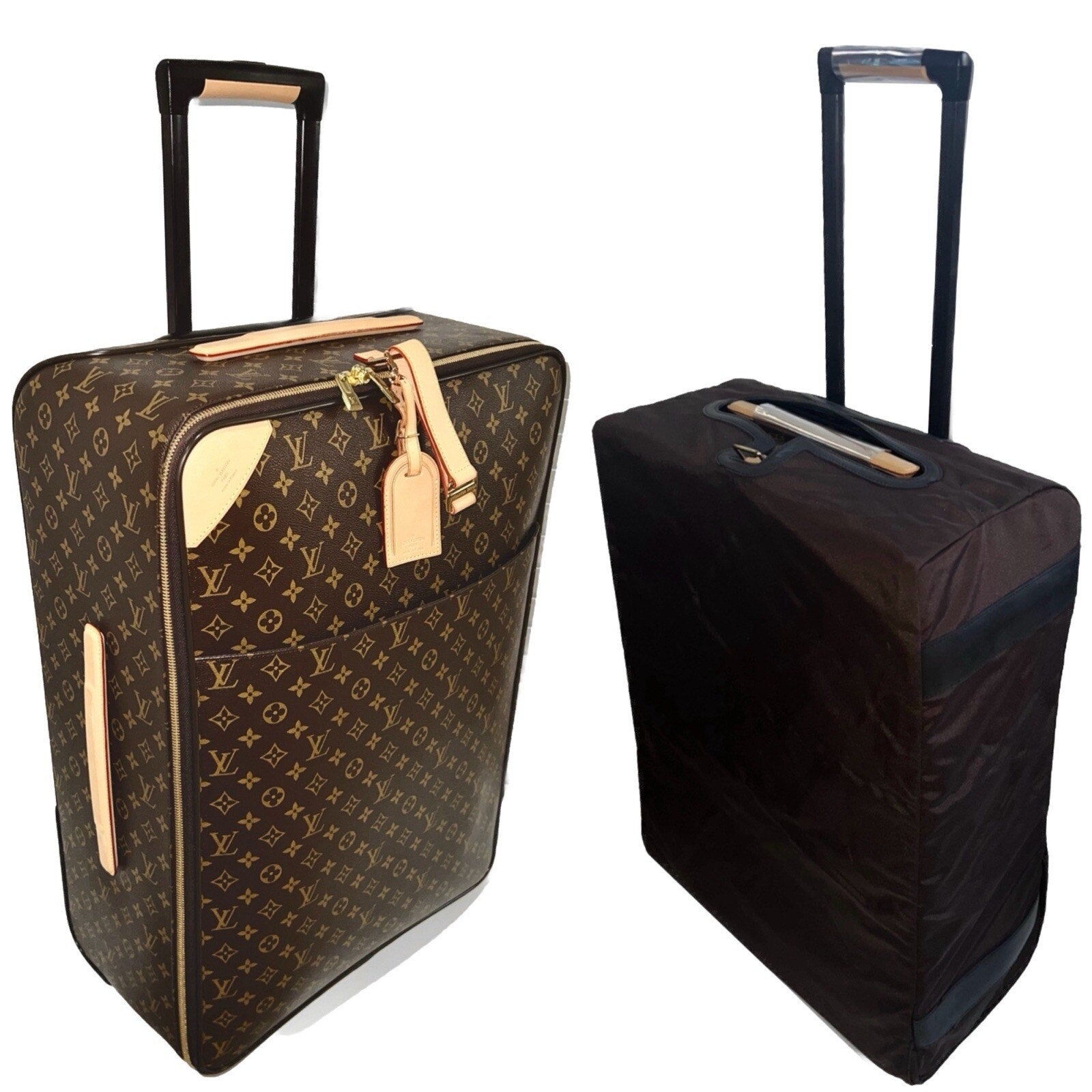 Louis Vuitton Pegase 65 Monogram Suitcase Classic Upright Luggage Bag