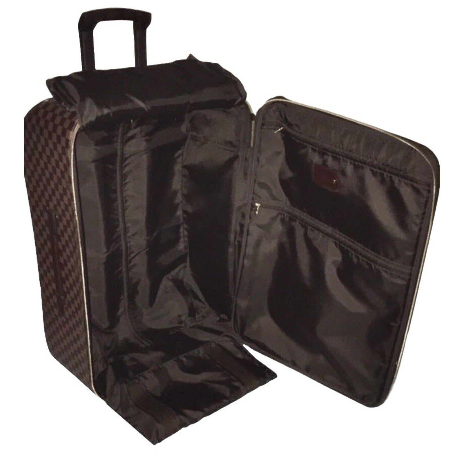 Louis Vuitton Pegase Rolling Suitcase Damier Ebene w/ Dust-Bag Gament Bag Cover