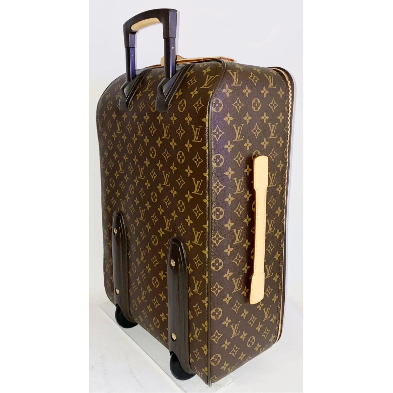 Louis Vuitton Pegase 55 Suitcase + Garment Hanger Certificate of Authenticity!