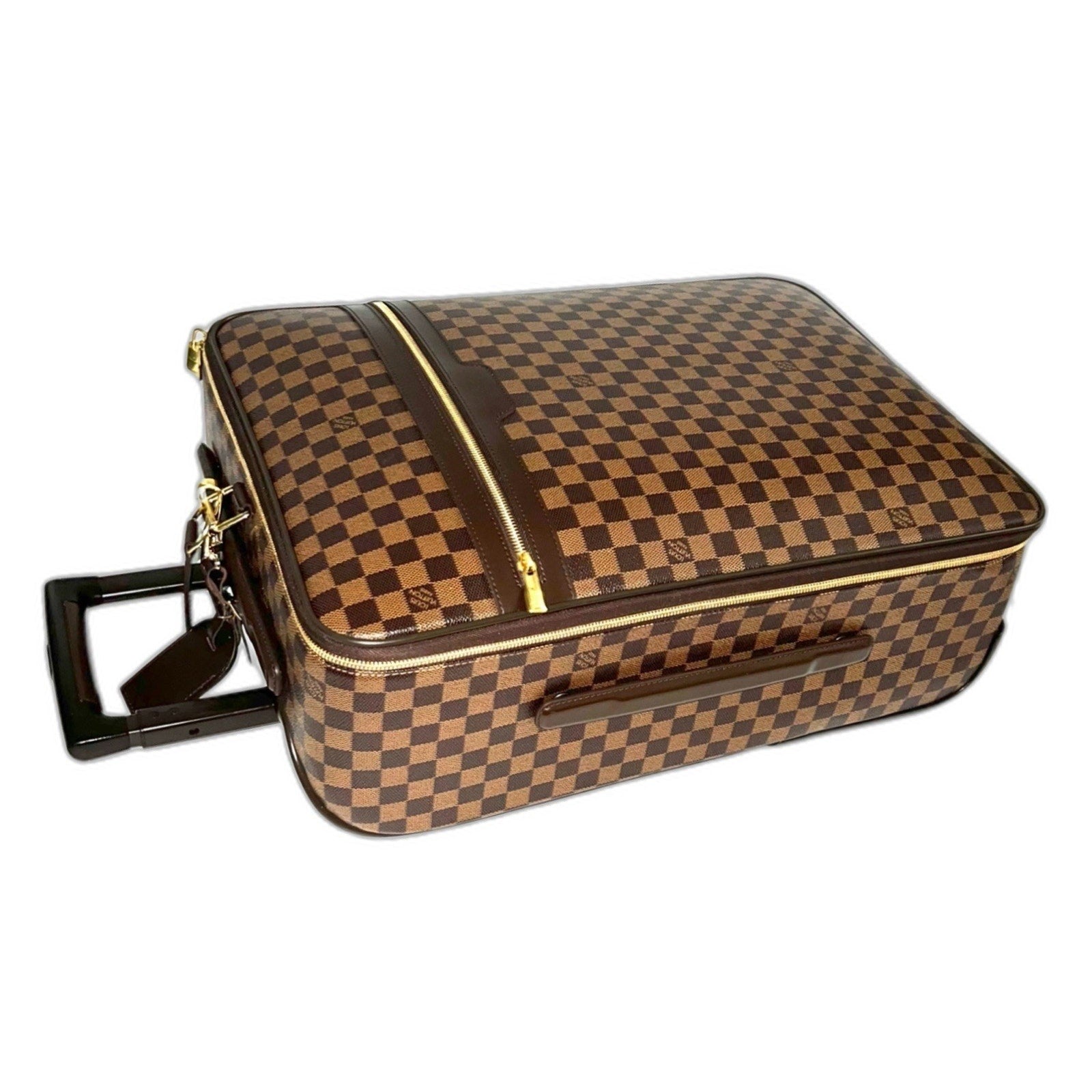 Louis Vuitton Pegase Legere Damier Ebene Suitcase w/ Garment Tag Dustbag