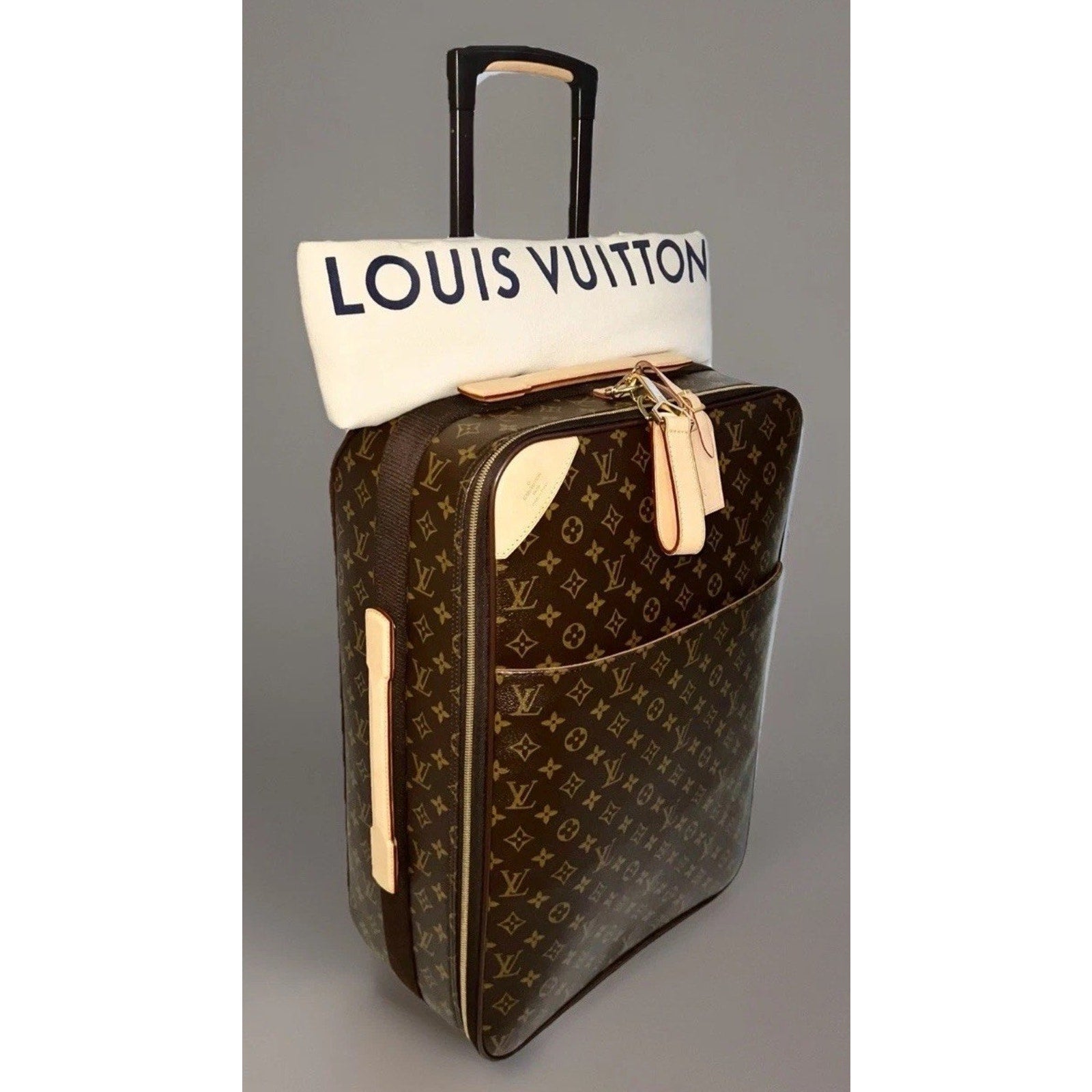 Louis Vuitton Pegase Timeless Suitcase Carry w/ Coa & Dust-bag