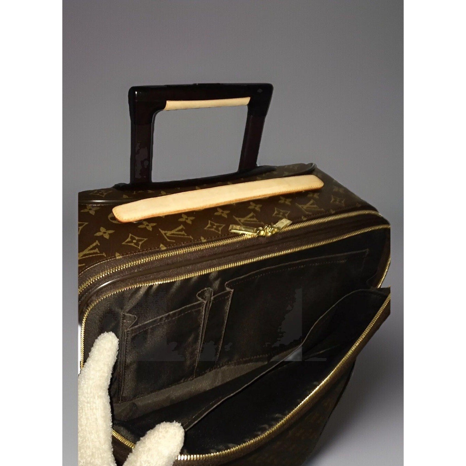 Louis Vuitton Pegase 55 Business Suitcase Bag w/ Dust-bag