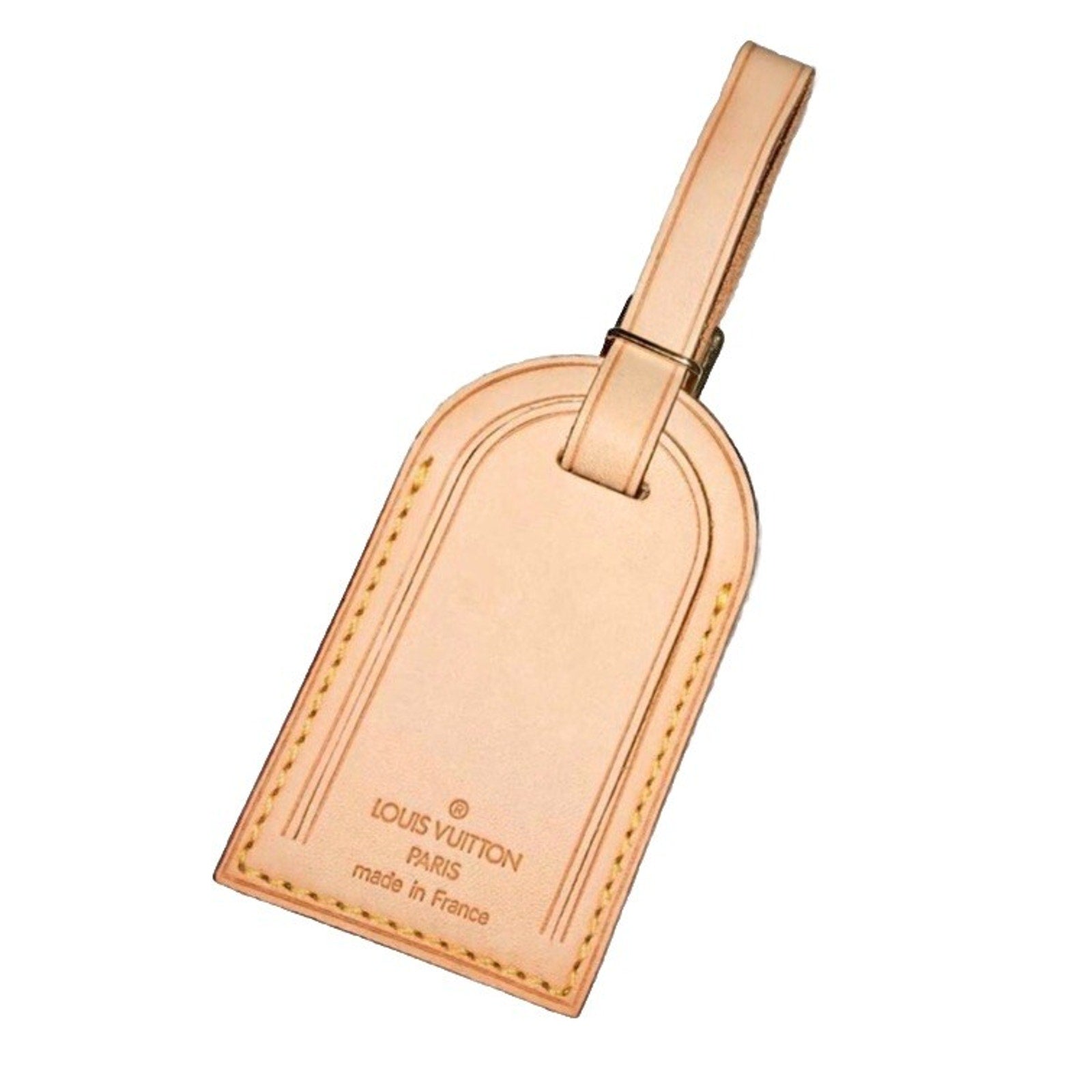 Louis Vuitton Leather Name Tag - France 1 pc Large