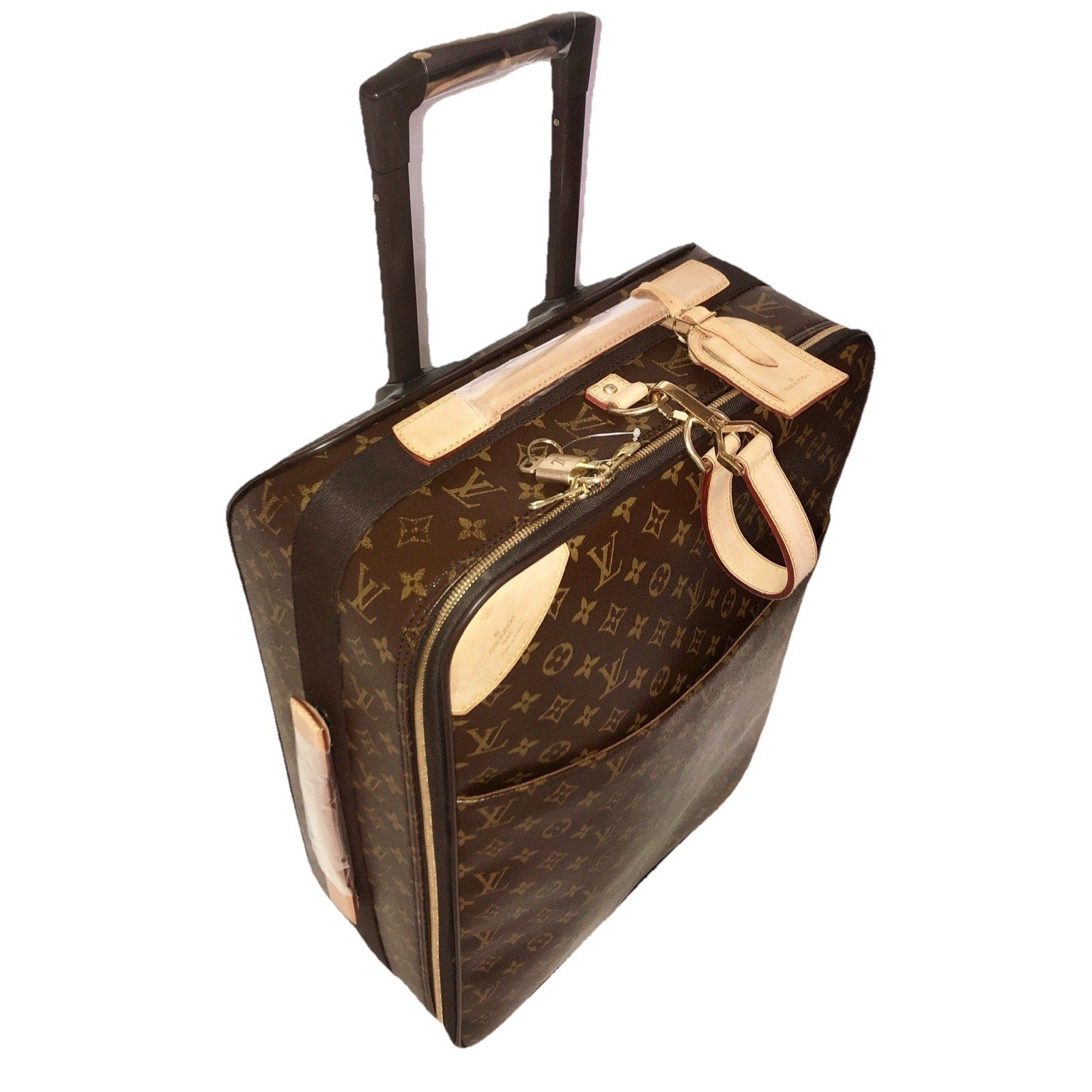 Louis Vuitton Pegase Classic Suitcase Carryon w/ Garment Bag & Dustbag COA