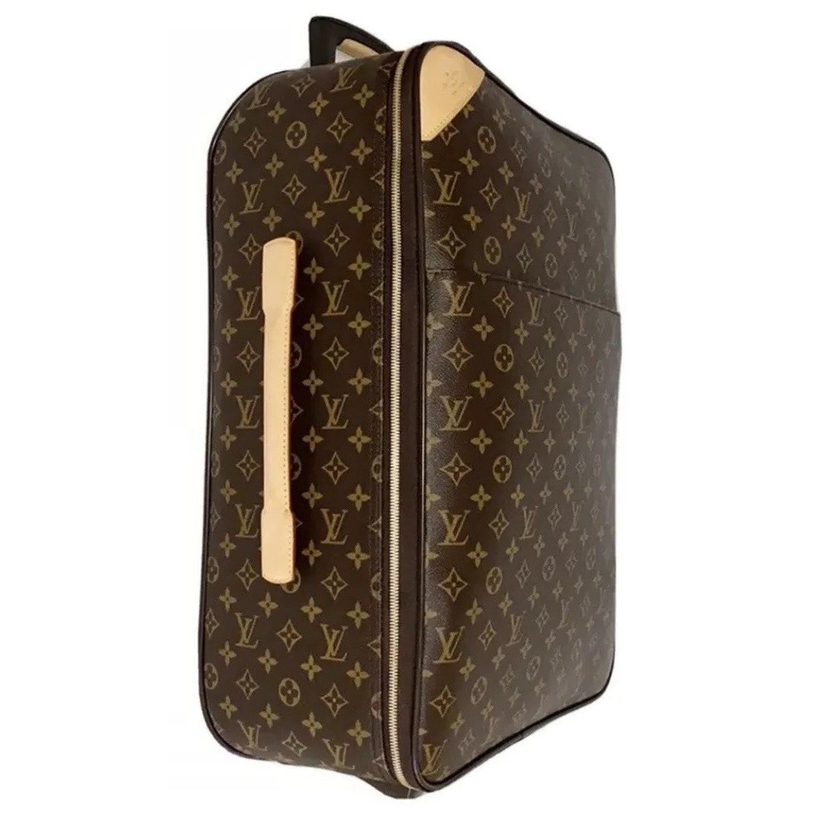 Louis Vuitton Pegase 55 Monogram Suitcase w/ Coa Tag Garment Dust-bag