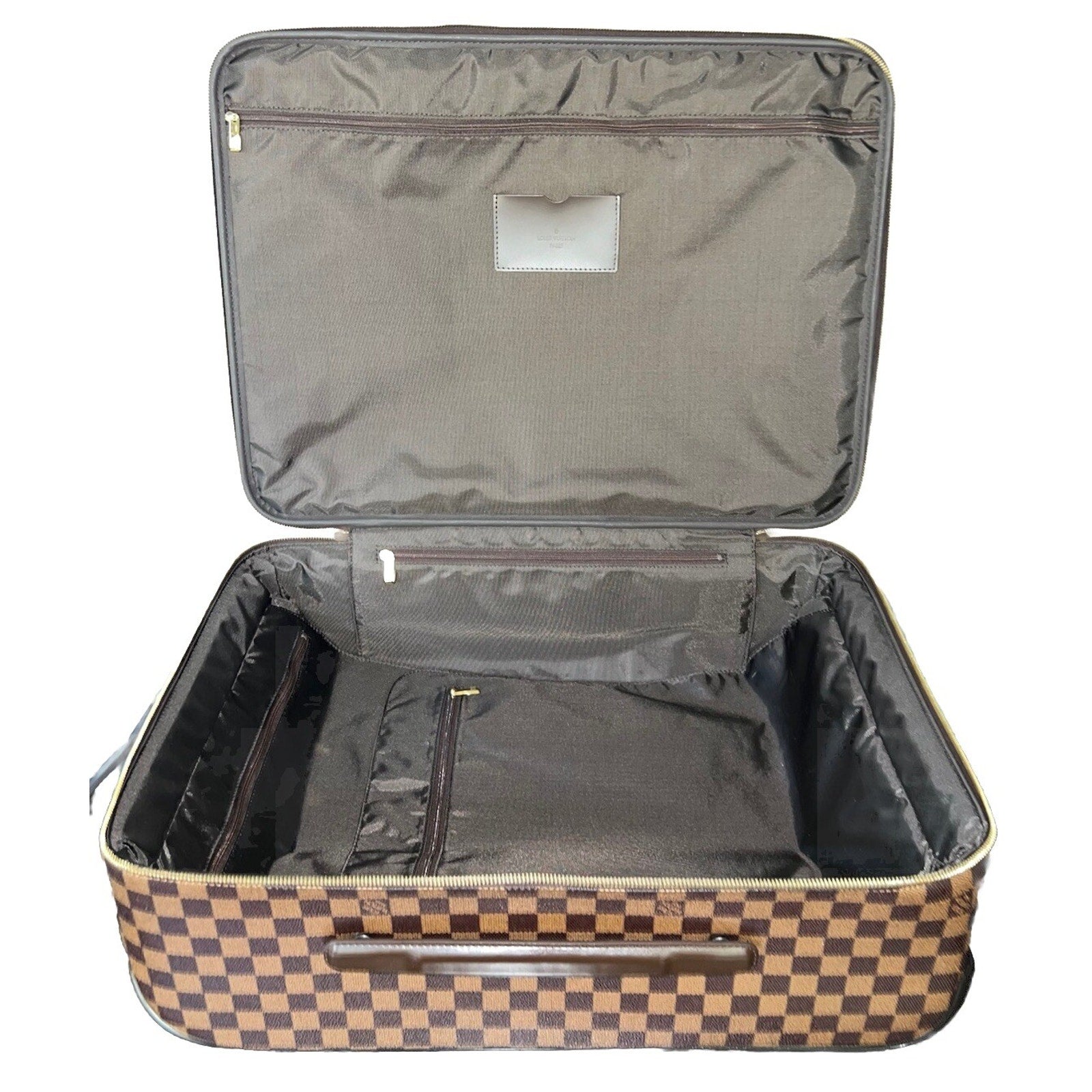 Louis Vuitton Pegase Legere Damier Ebene Suitcase w/ Garment Tag Dustbag