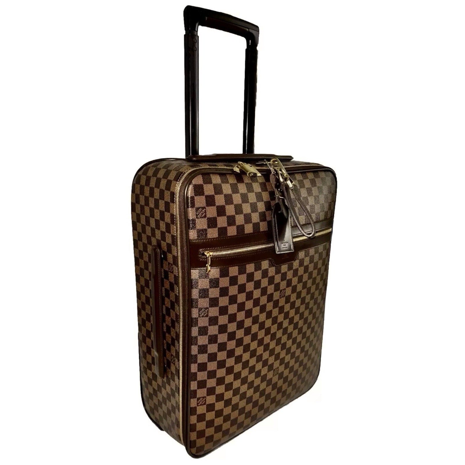 Louis Vuitton Pegase Legere Damier Ebene Suitcase w/ Garment Tag Dustbag