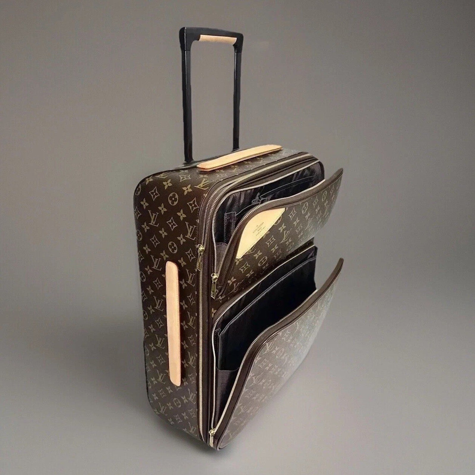 Louis Vuitton Pegase 55 Business Suitcase Bag w/ Dust-bag