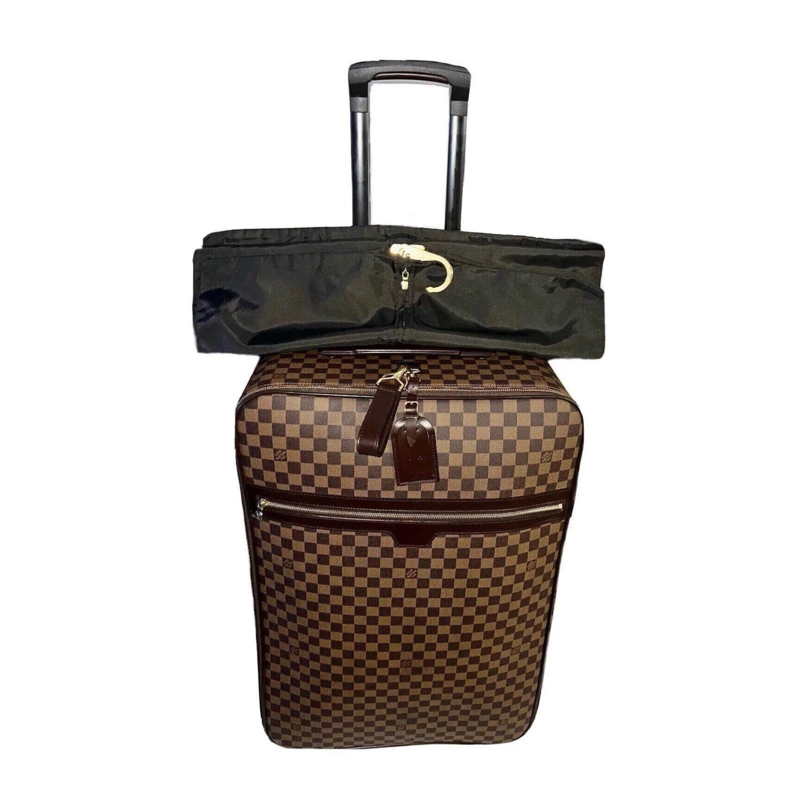 Louis Vuitton Pegase Suitcase 25” Luggage w/ Garment Hanger COA
