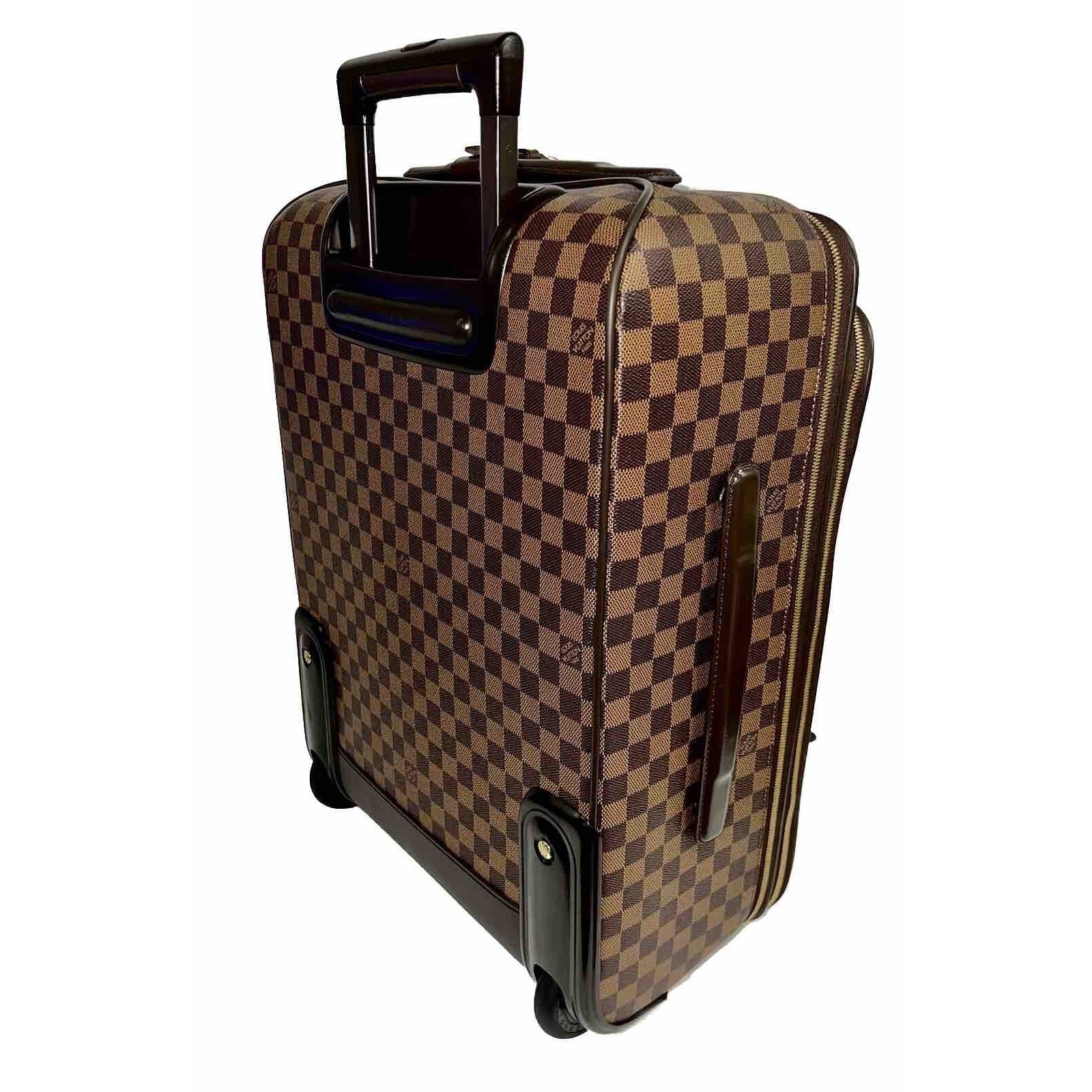 Louis Vuitton Pegase Business Suitcase Damier Ebene w/ Dustbag Garment Bag