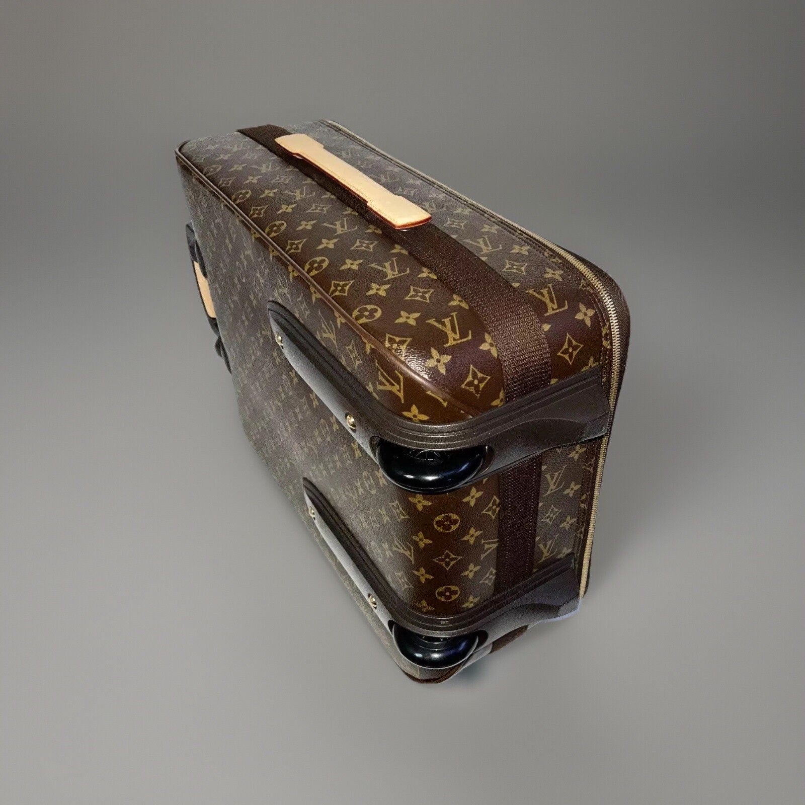 Louis Vuitton Pegase 55 Classic Suitcase w/ Garment Bag Hanger A++