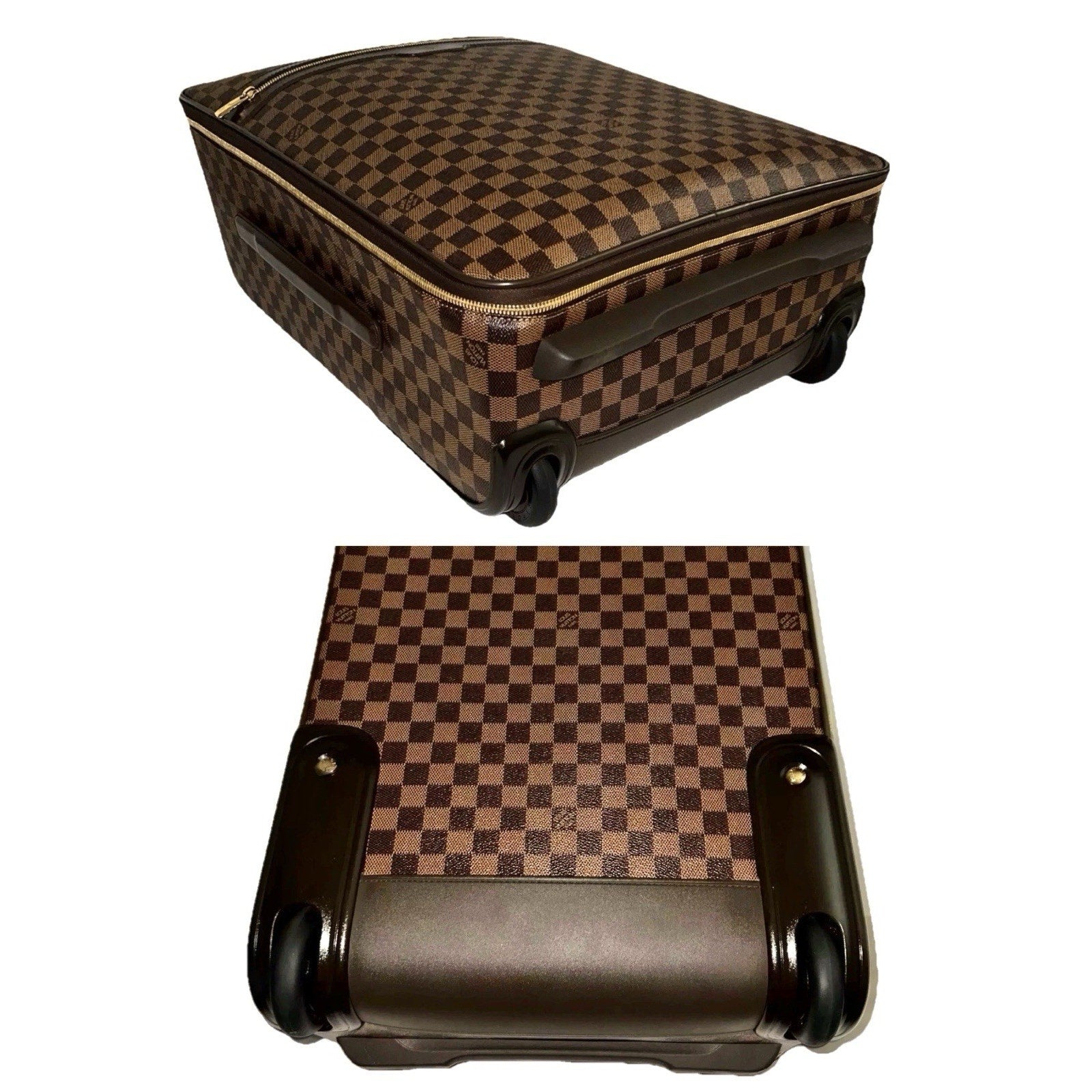 Louis Vuitton Pegase Legere Damier Ebene Suitcase w/ Garment Tag Dustbag