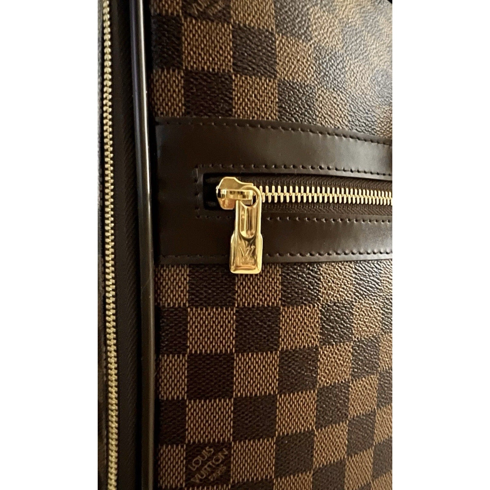 Louis Vuitton Pegase 55 Bag Damier Upright Suitcase w/ Coa Garment & Dustbag