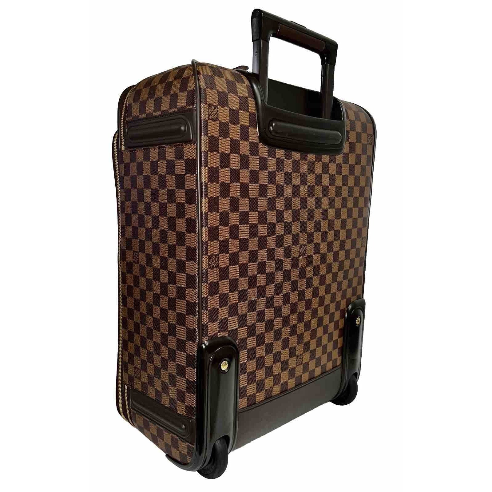 Louis Vuitton Pegase Business Suitcase Damier Ebene w/ Dustbag Garment Bag
