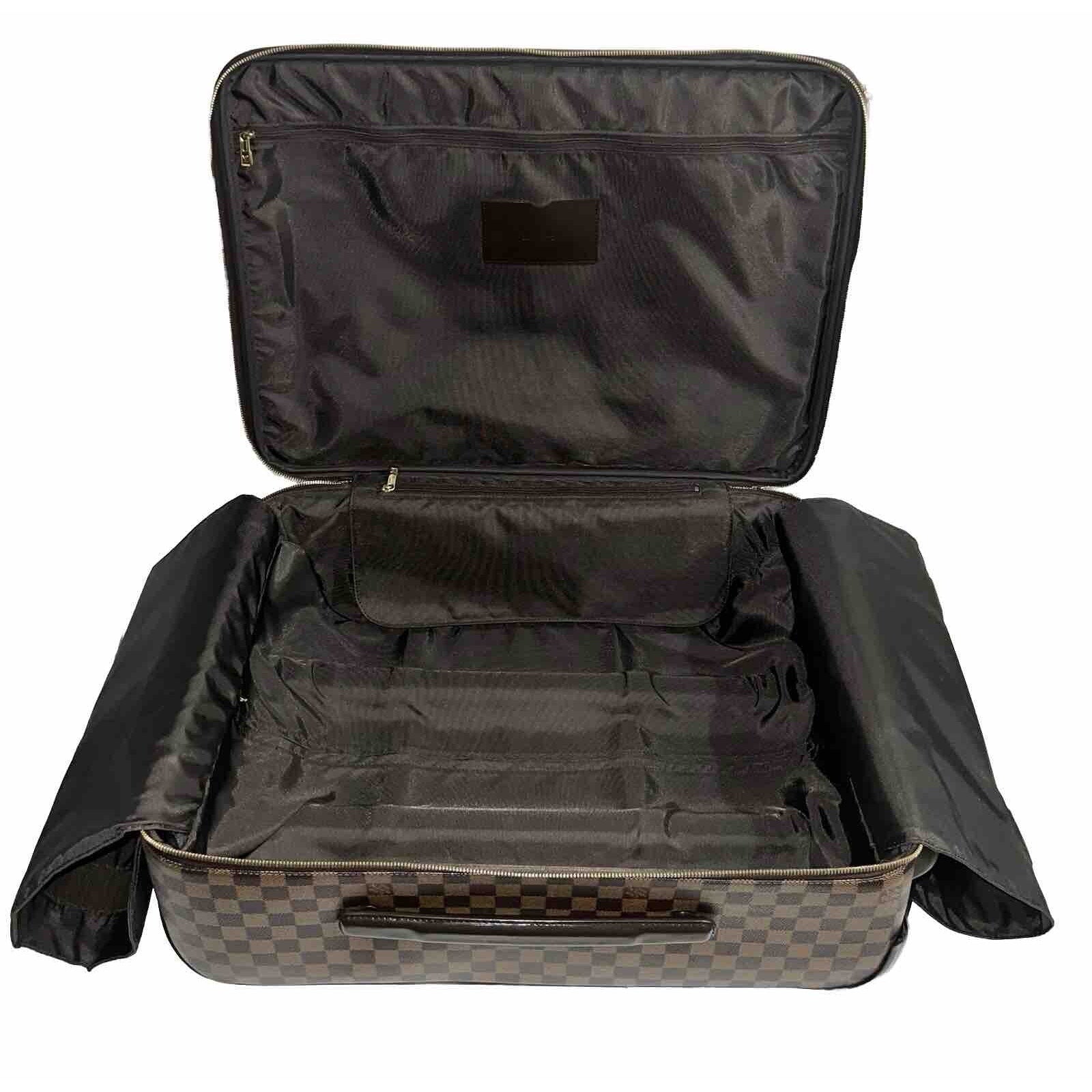 Louis Vuitton Pegase Business Suitcase Damier Ebene w/ Dustbag Garment Bag