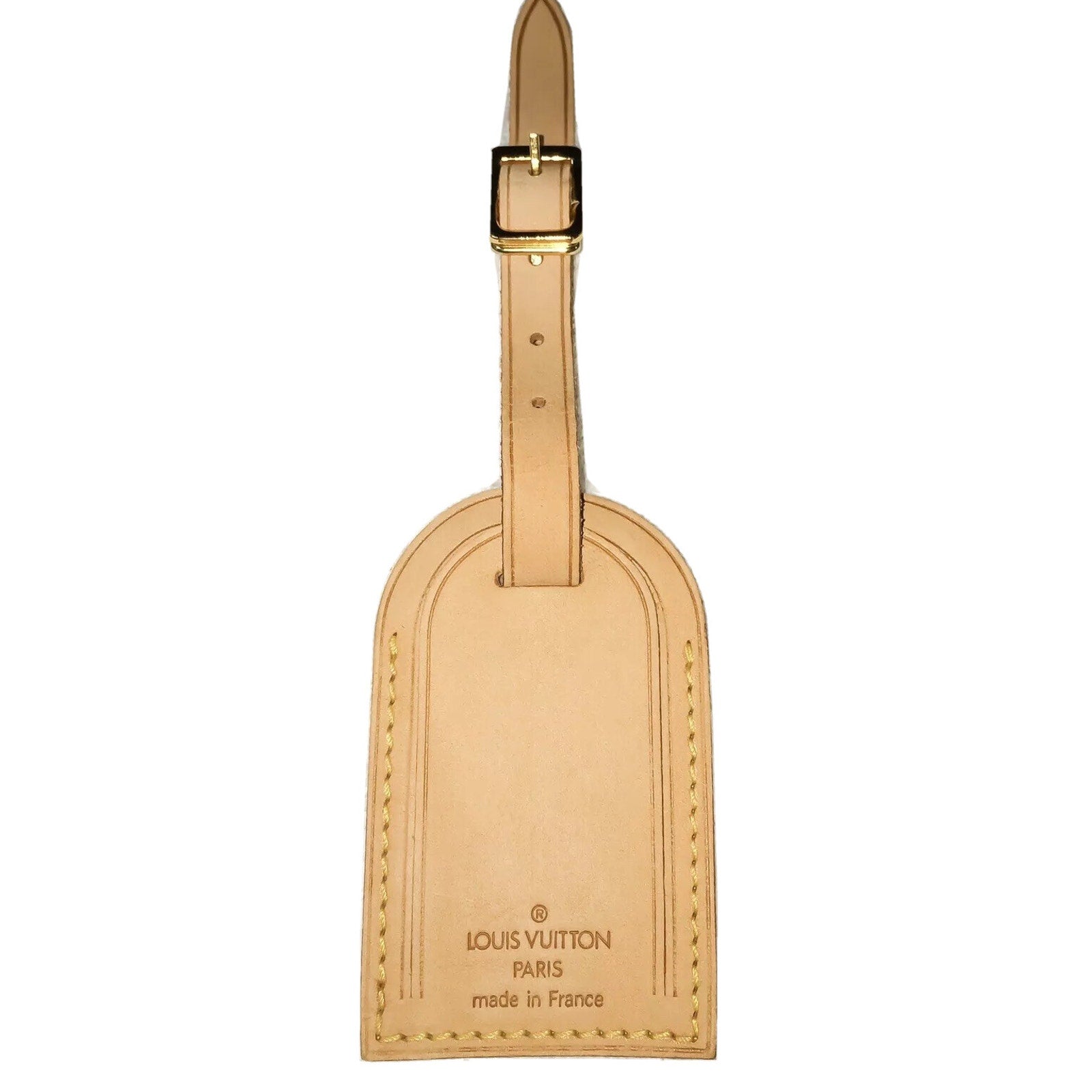 Louis Vuitton Leather Name Tag - France 1 pc Large