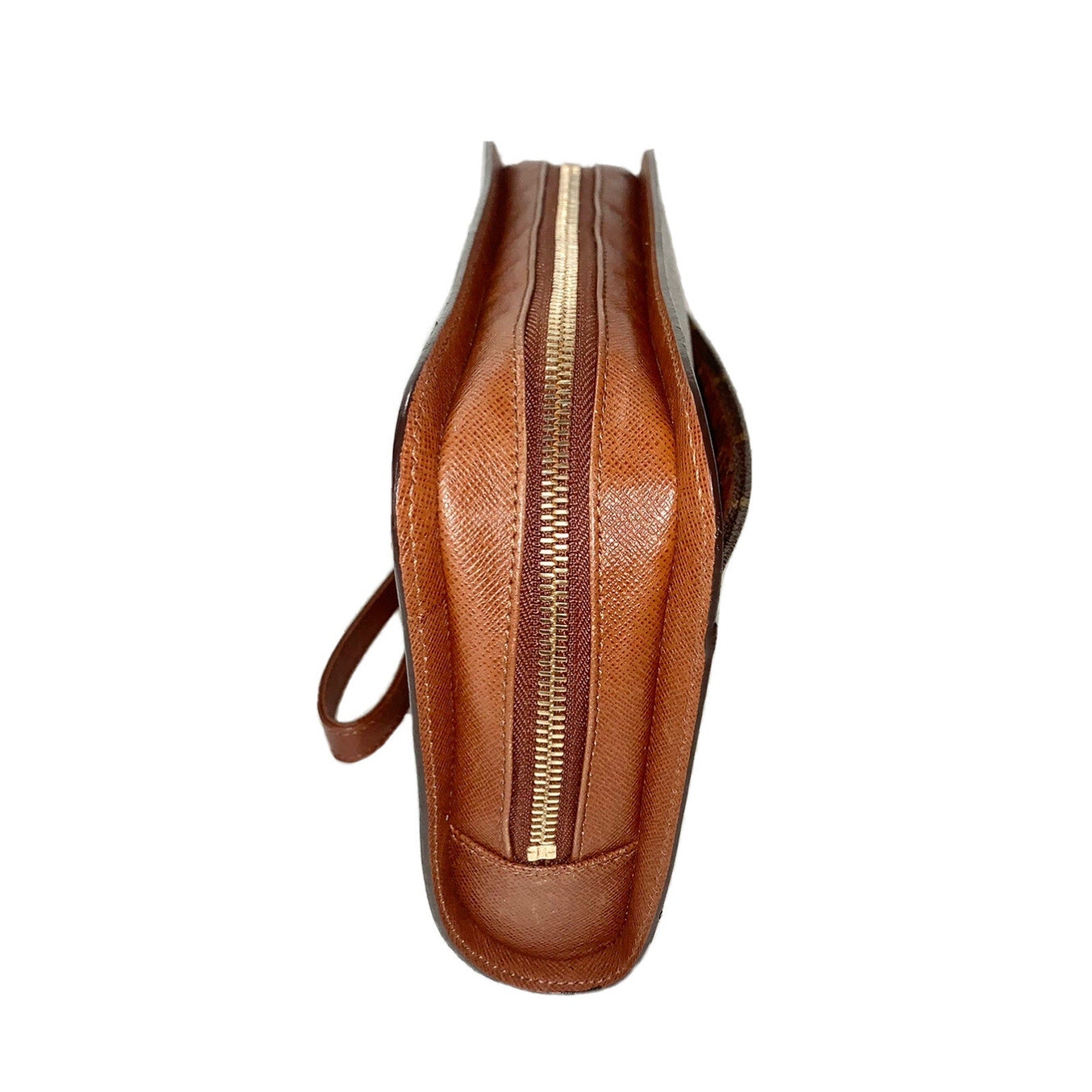 Louis Vuitton Orsay Clutch Bag Wristlet Excellent w/ Coa Dust bag & Strap