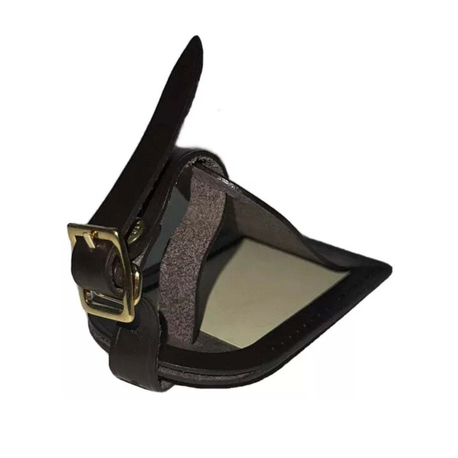 Louis Vuitton Paris Name Tag Damier Ebene Dark Brown Goldtone Large