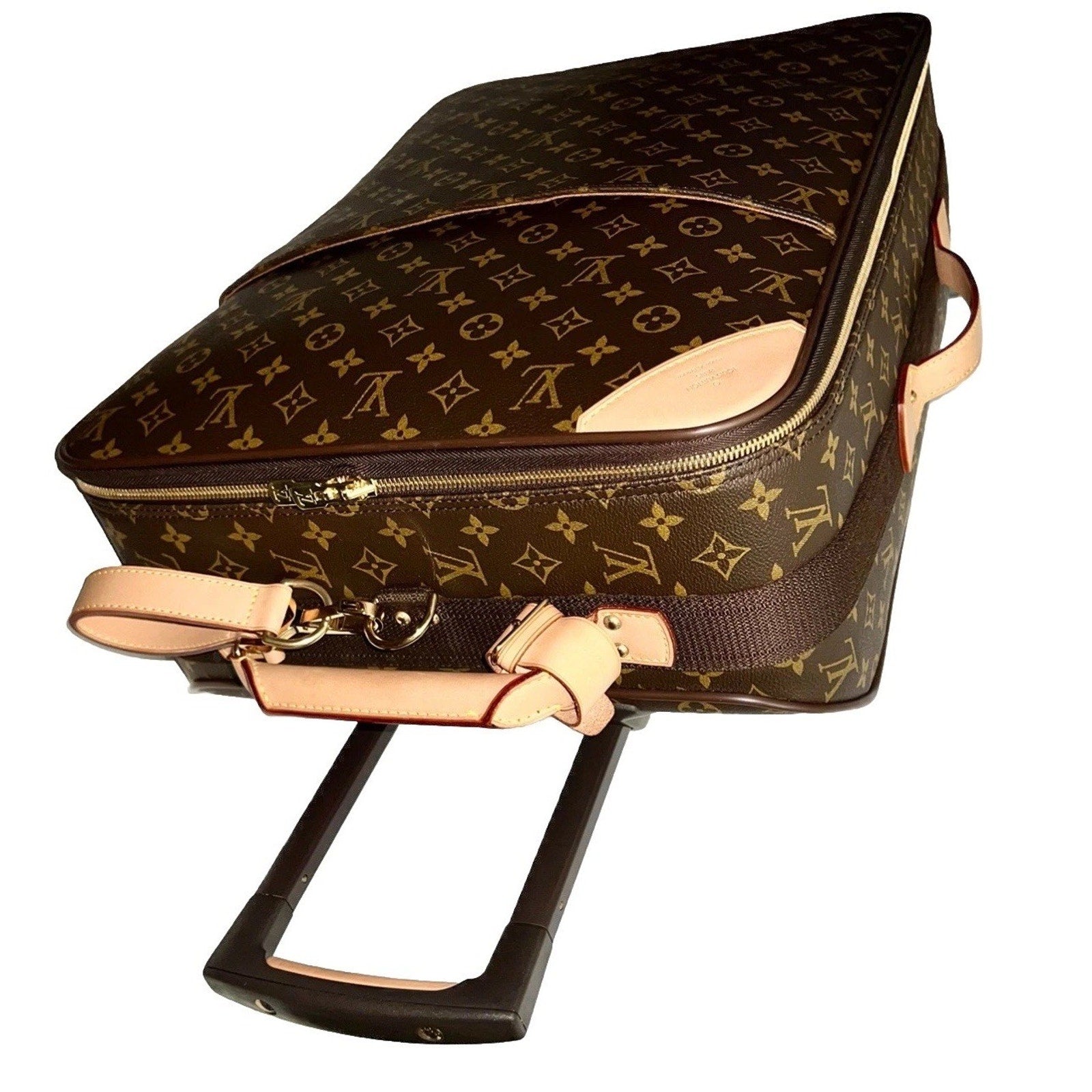 Louis Vuitton Pegase Classic Suitcase Carry-on w/ Coa Dustbag Tag Strap