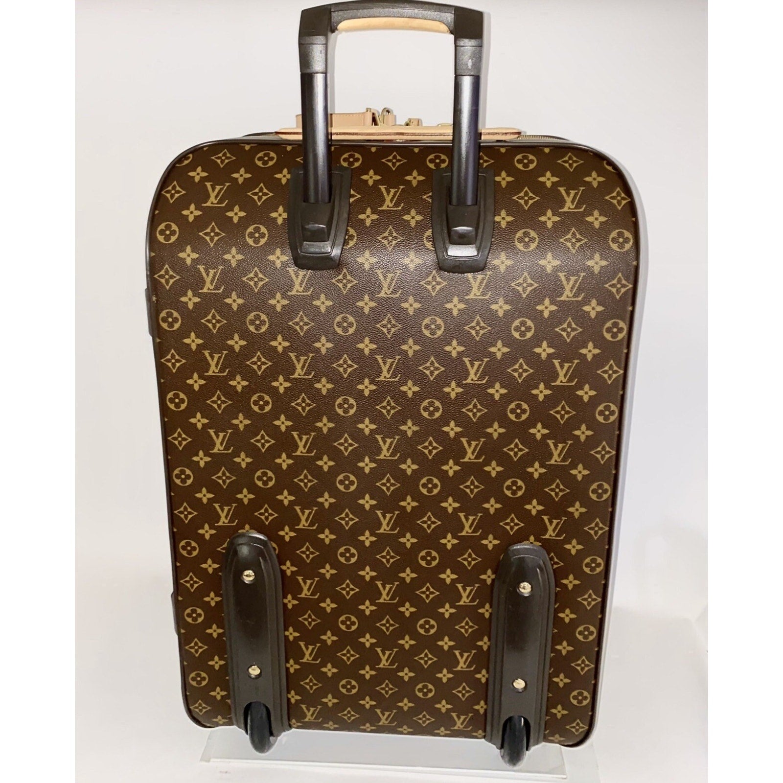 Louis Vuitton Pegase 70 Classic Suitcase Tote w/ Coa Garment Bag LV Tag