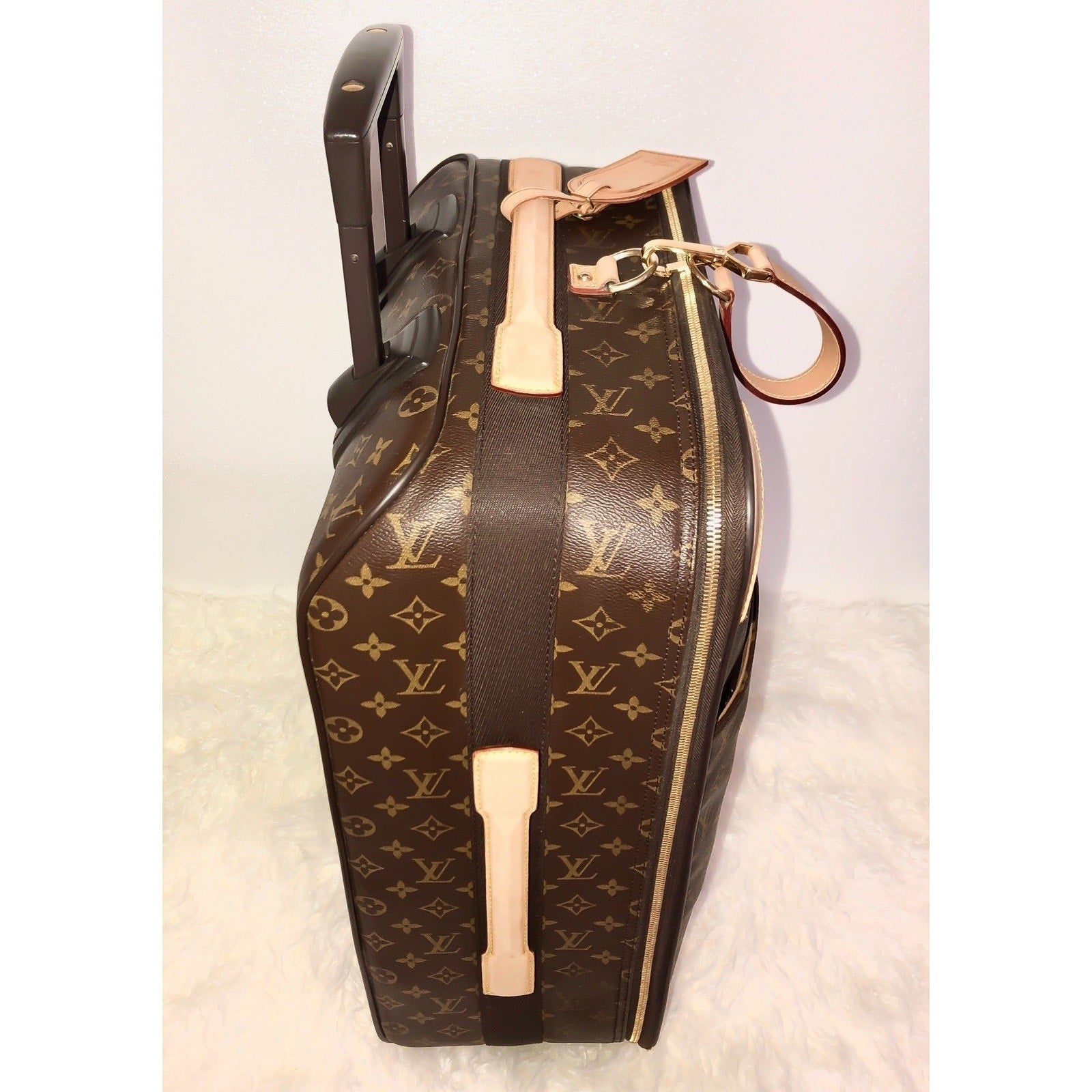 Louis Vuitton Pegase Classic Suitcase Carryon w/ Garment Bag & Dustbag COA
