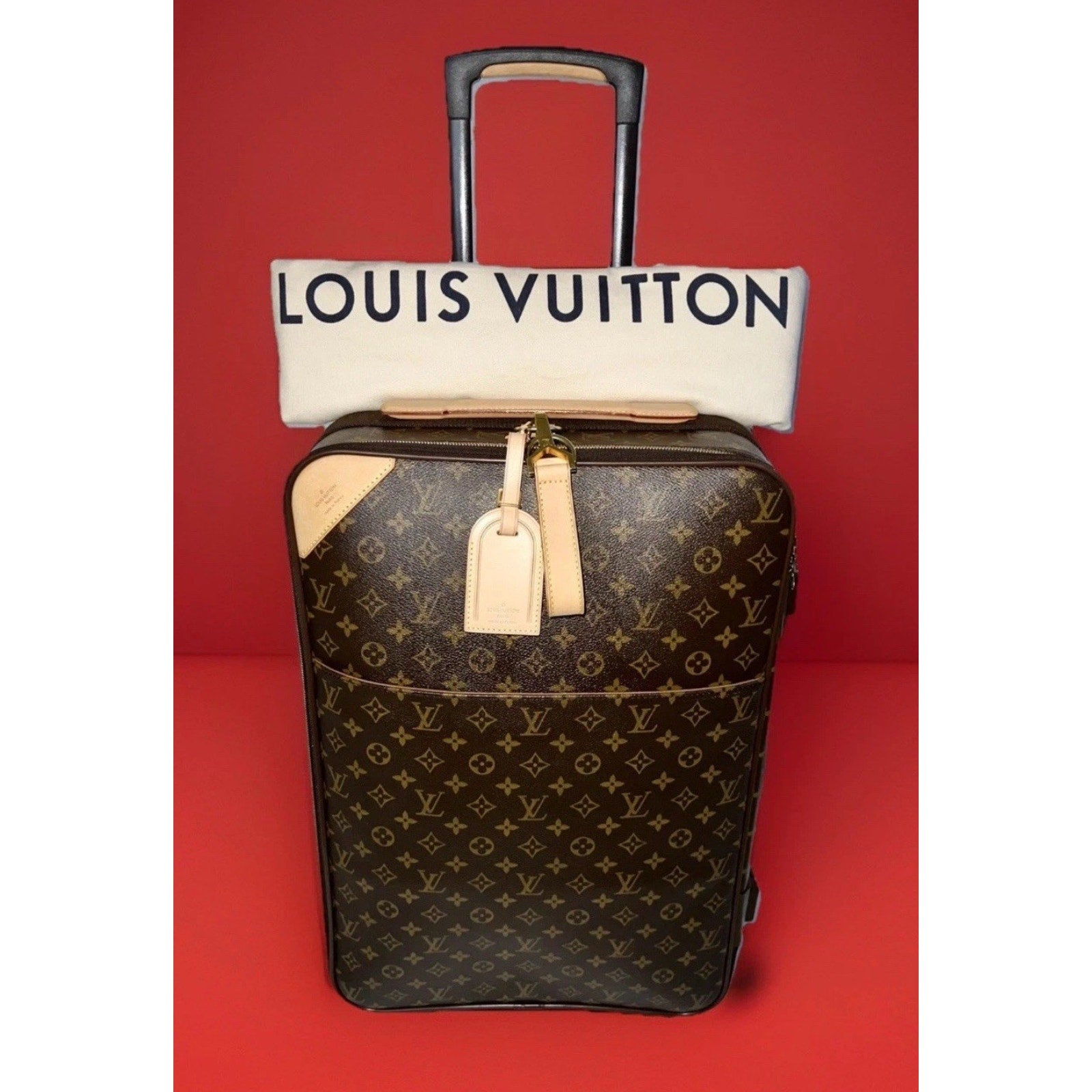 Louis Vuitton Pegase 55 Classic Suitcase w/ Certificate of Authenticity +++