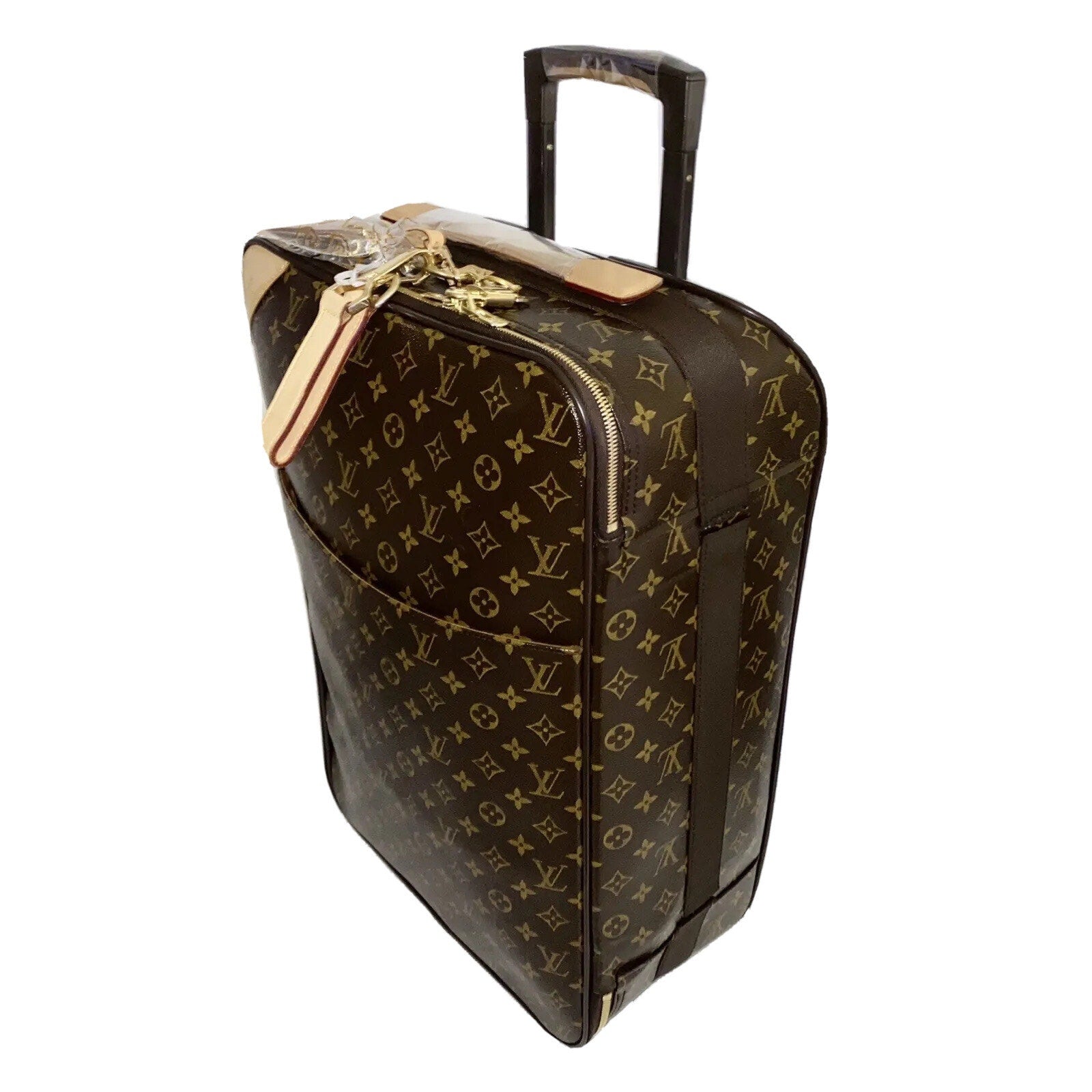 Louis Vuitton Pegas 21” Monogram Upr Suitcase w/ Coa Dust-bag Lock Key