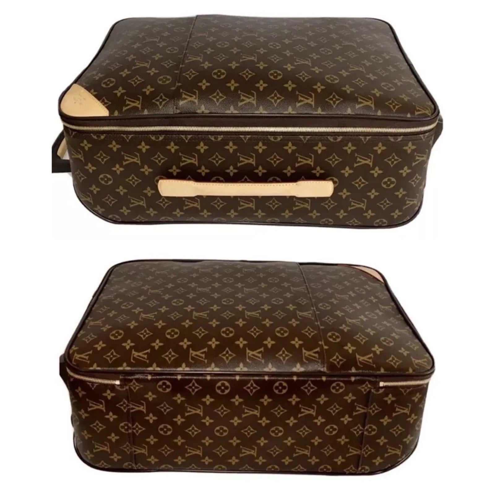 Louis Vuitton Pegase 55 Monogram Suitcase w/ Coa Tag Garment Dust-bag