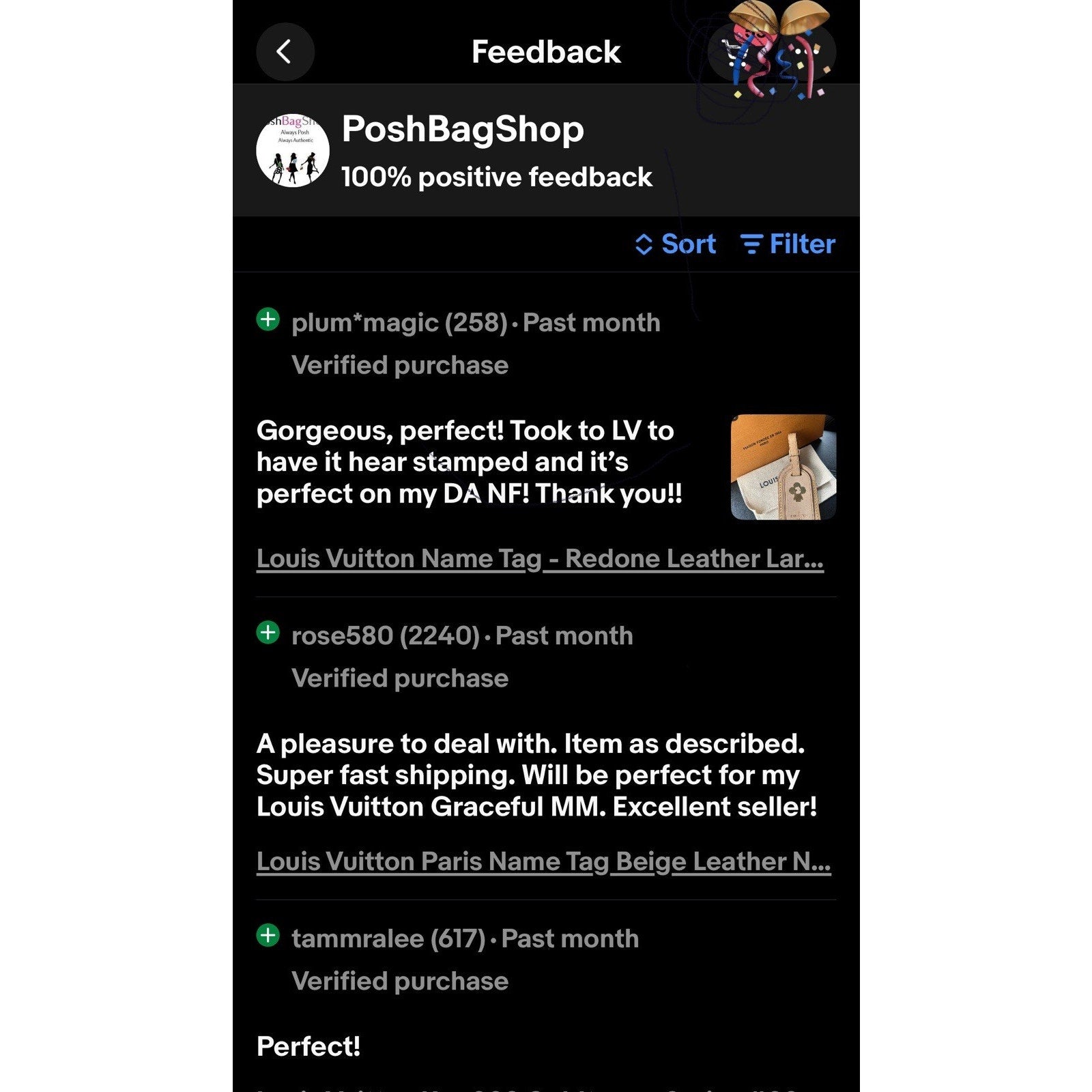 Louis Vuitton Leather Name Tag - France 1 pc Large