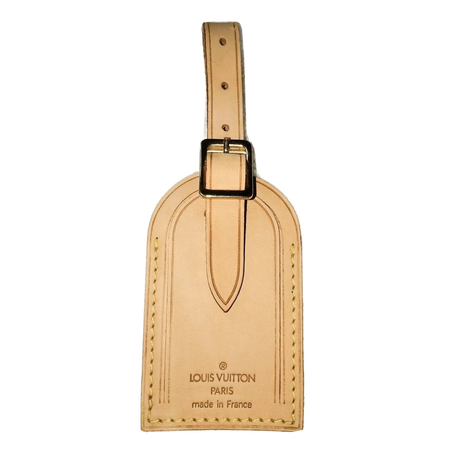 Louis Vuitton Leather Name Tag - France 1 pc Large