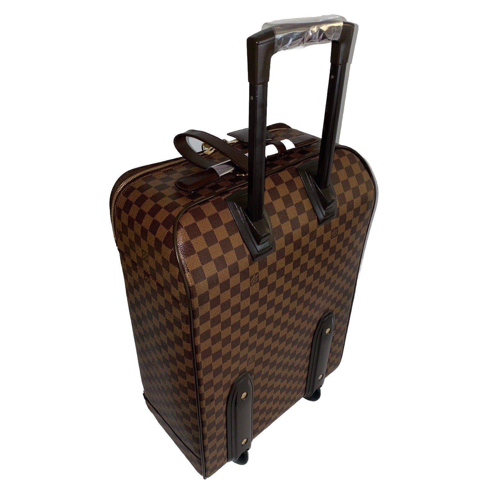 Louis Vuitton Pegase 55 Suitcase Bag Damier Ebene w/ Dustbag COA Padlock