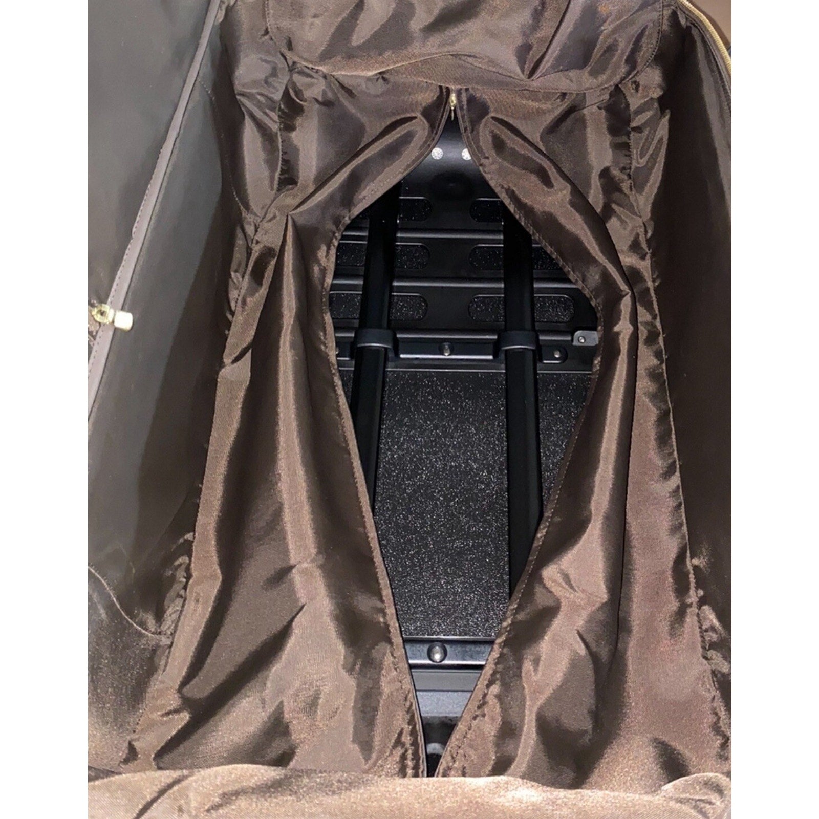 Louis Vuitton Pegase 70 Suitcase Bag Damier Ebene w/ XL Garment Cover Hanger