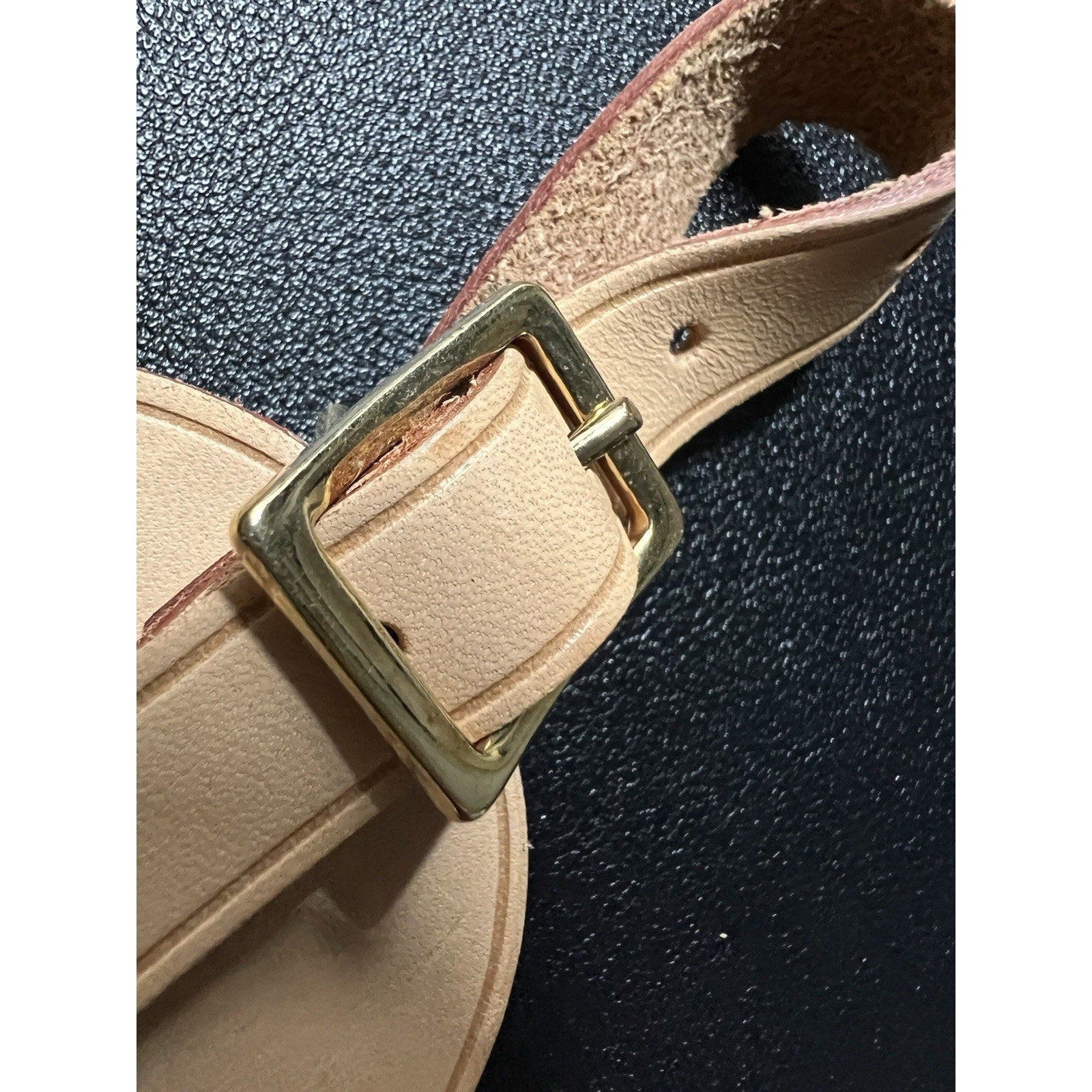 Louis Vuitton Leather Tag A i Initials Goldtone - Beige A I - Paris