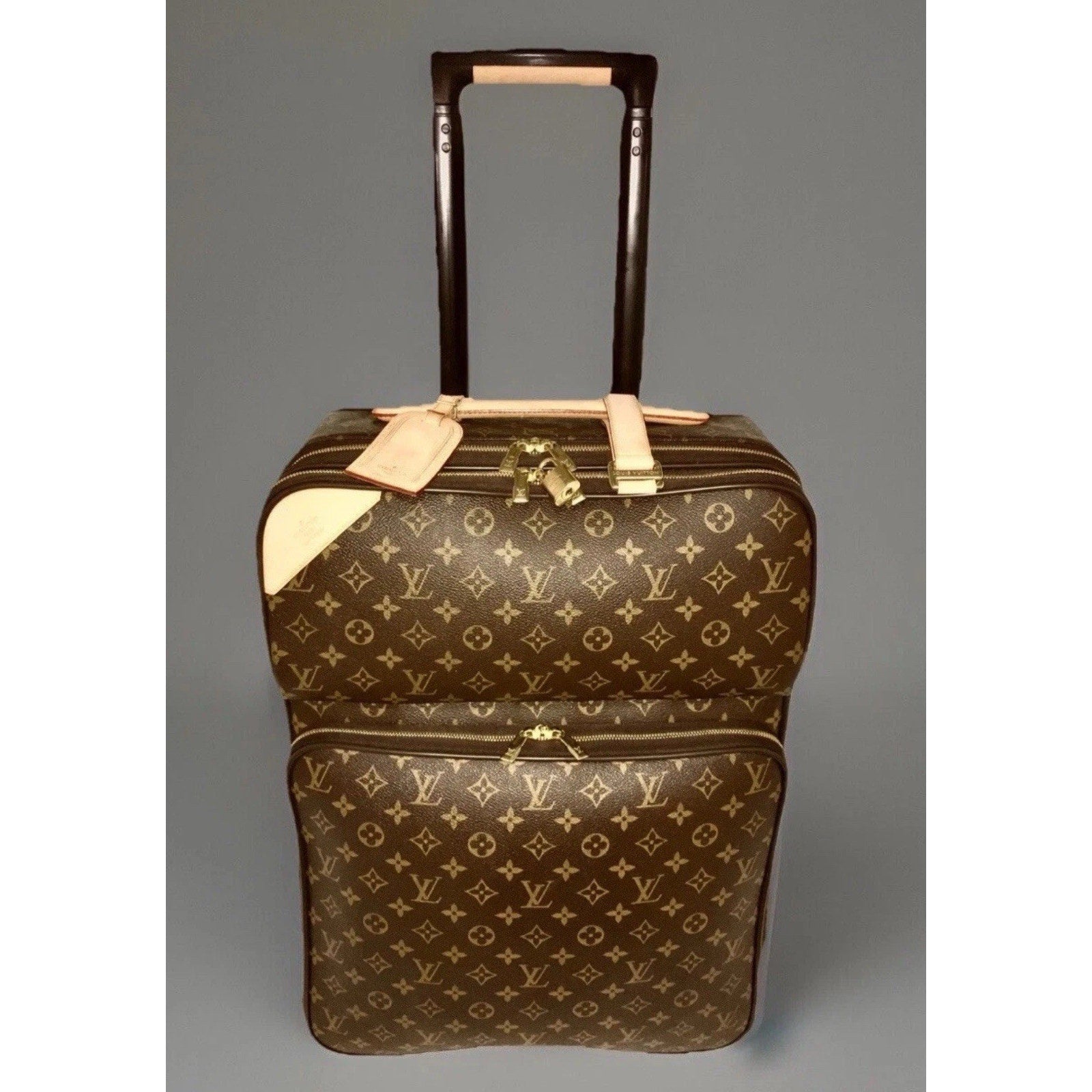 Louis Vuitton Pegase 55 Business Suitcase Bag w/ Dust-bag