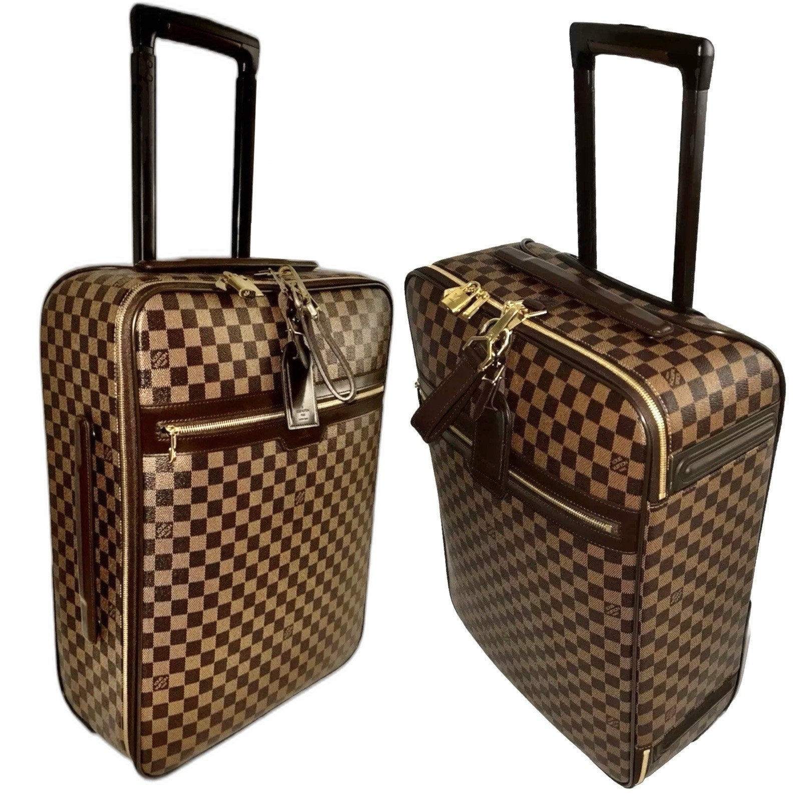 Louis Vuitton Pegase Legere Damier Ebene Suitcase w/ Garment Tag Dustbag
