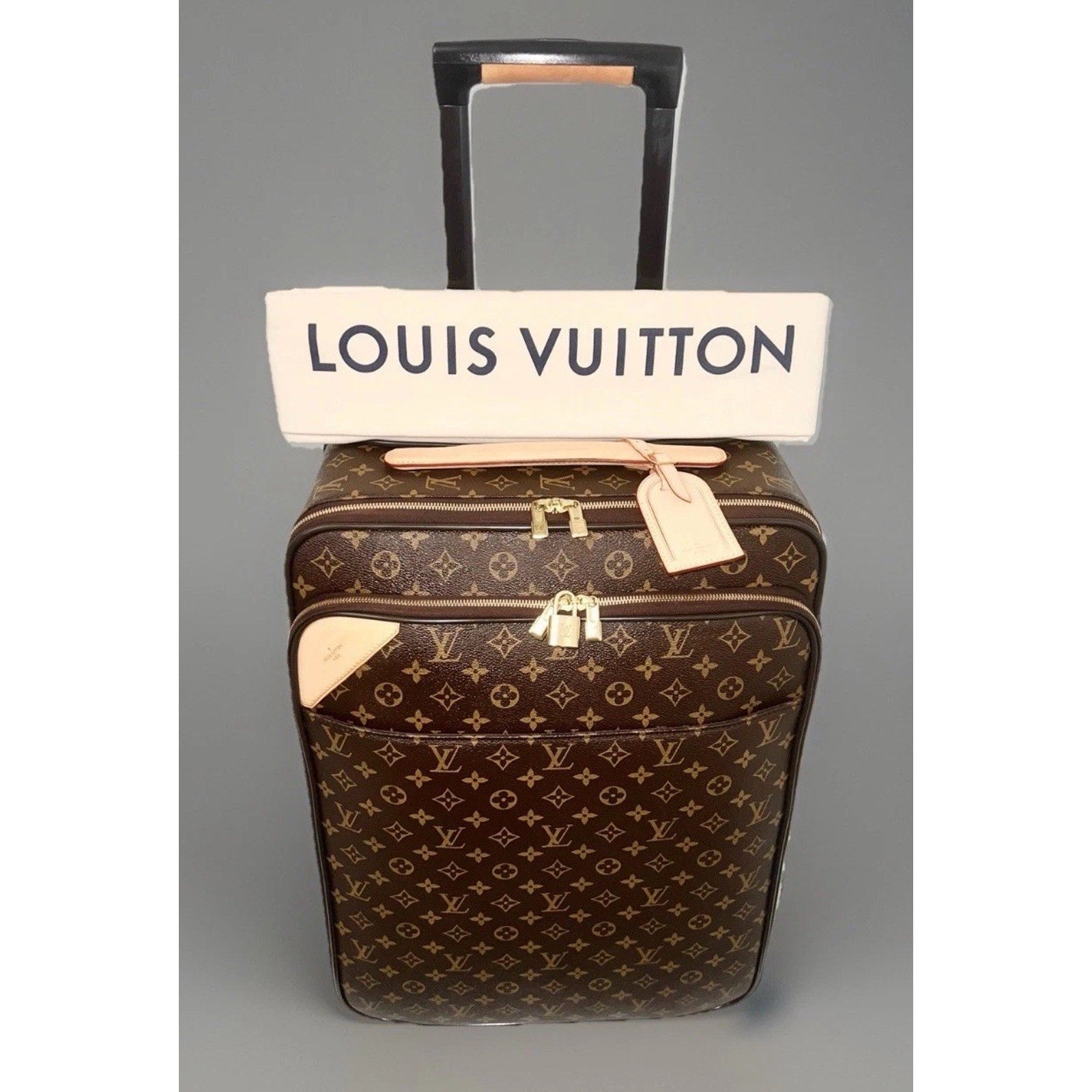 Louis Vuitton Business Pegase 55 Upright Carry w/ Coa Garment Dust-bag 🇺🇸
