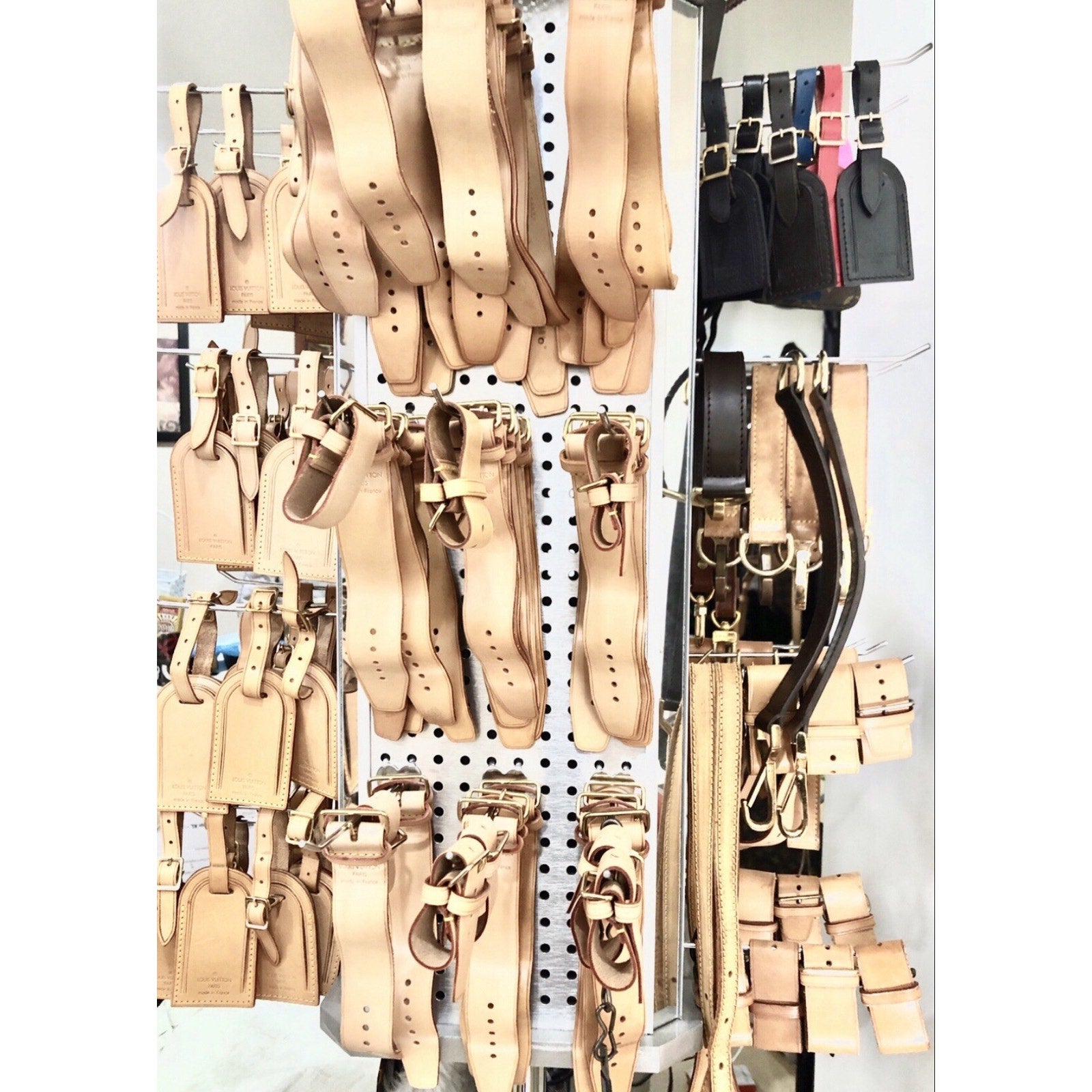 Louis Vuitton Leather Name Tag - France 1 pc Large