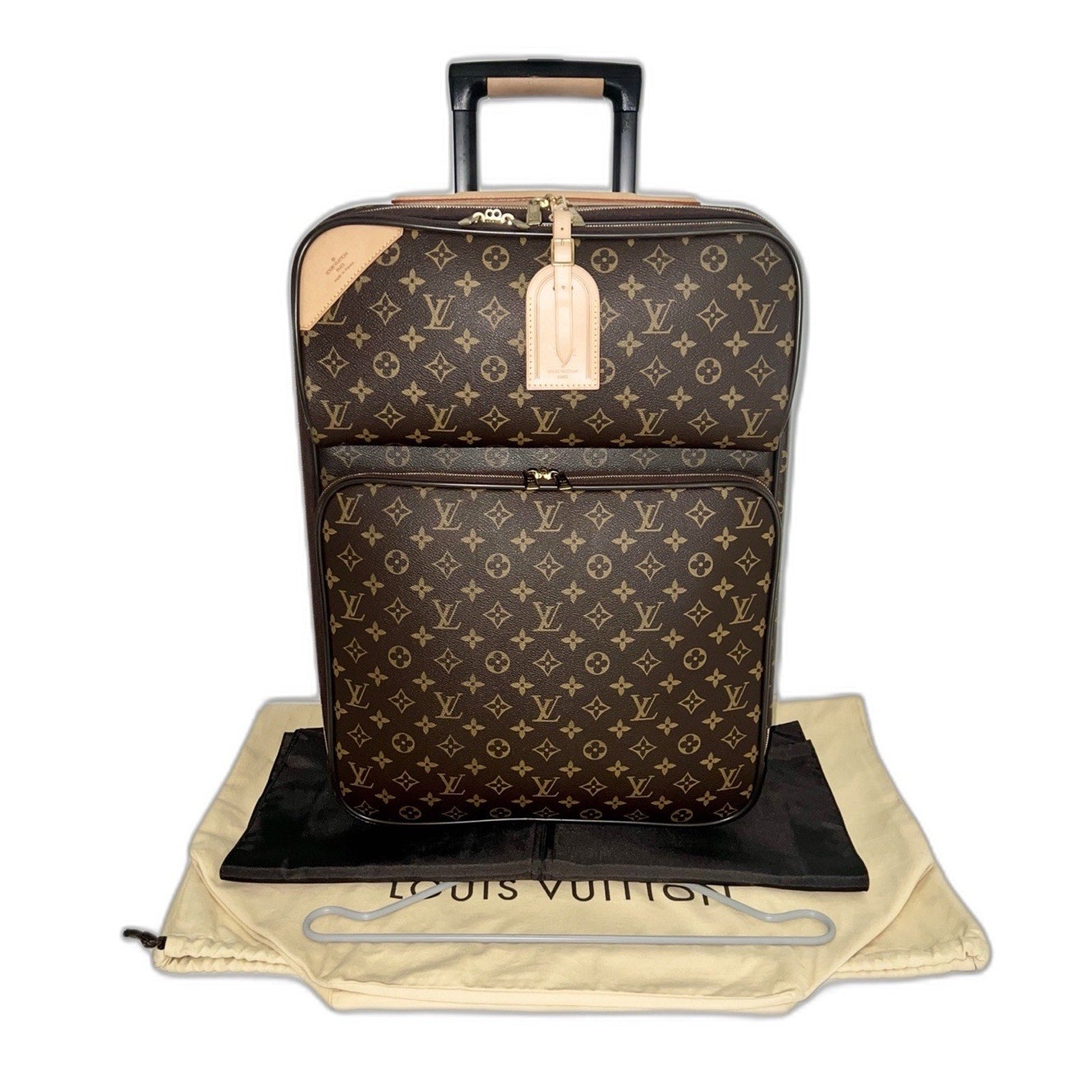 Louis Vuitton Business Pegase 55 Suitcase Bag Monogram + Coa Garment Dust-bag