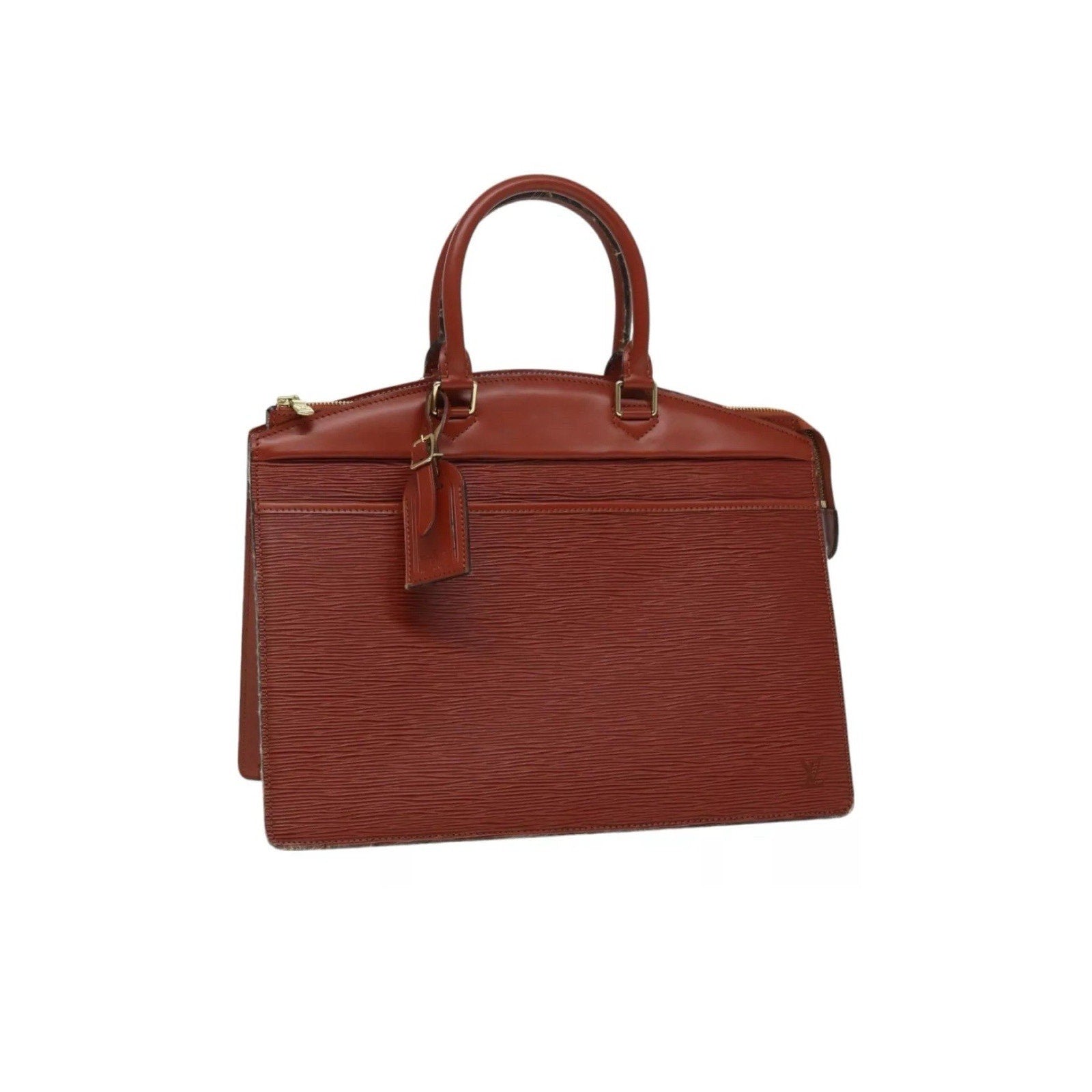 Louis Vuitton Kenyan Fawn Name Tag Goldtone Small - 1 pc France